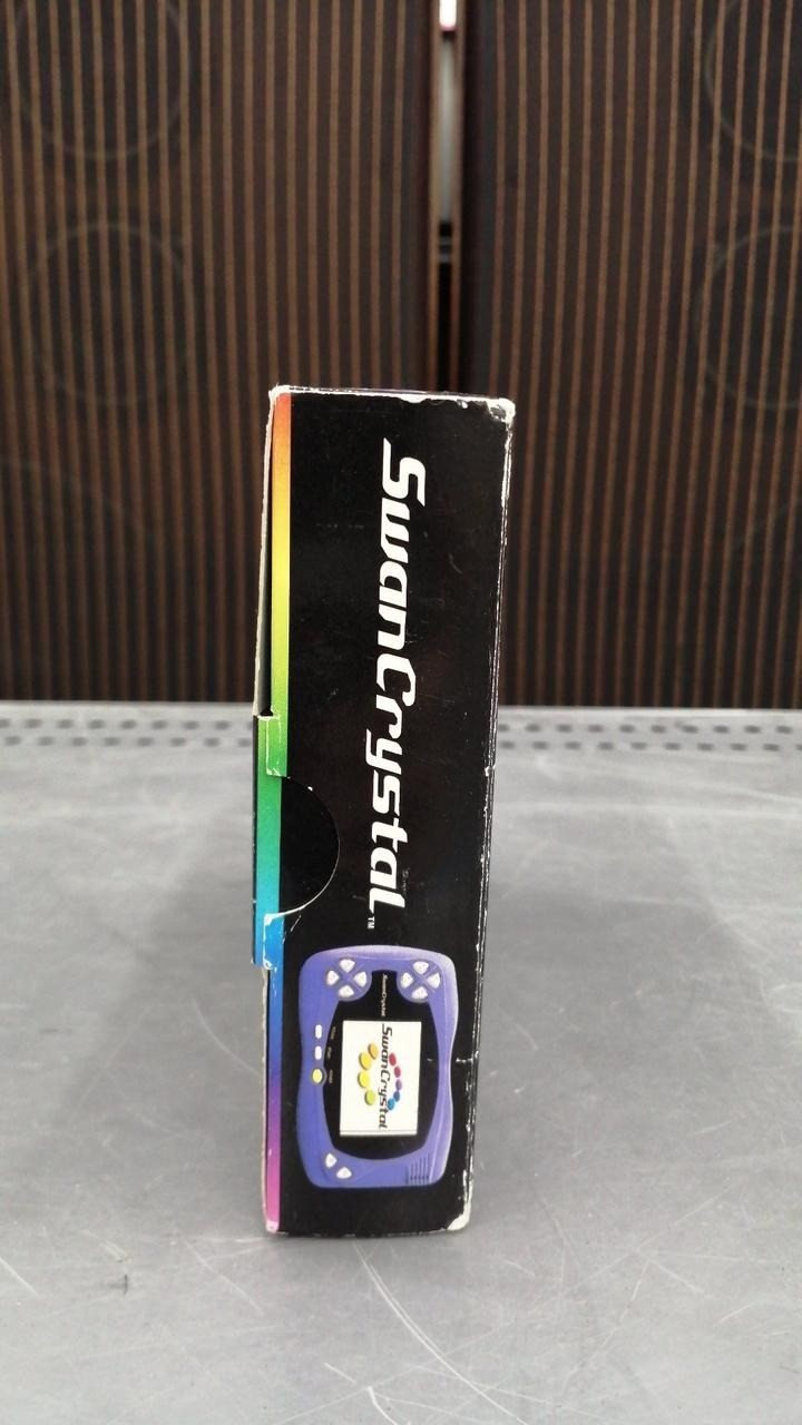 BANDAI WonderSwan Crystal SCT-001 Handheld Console Retro Gaming A2217