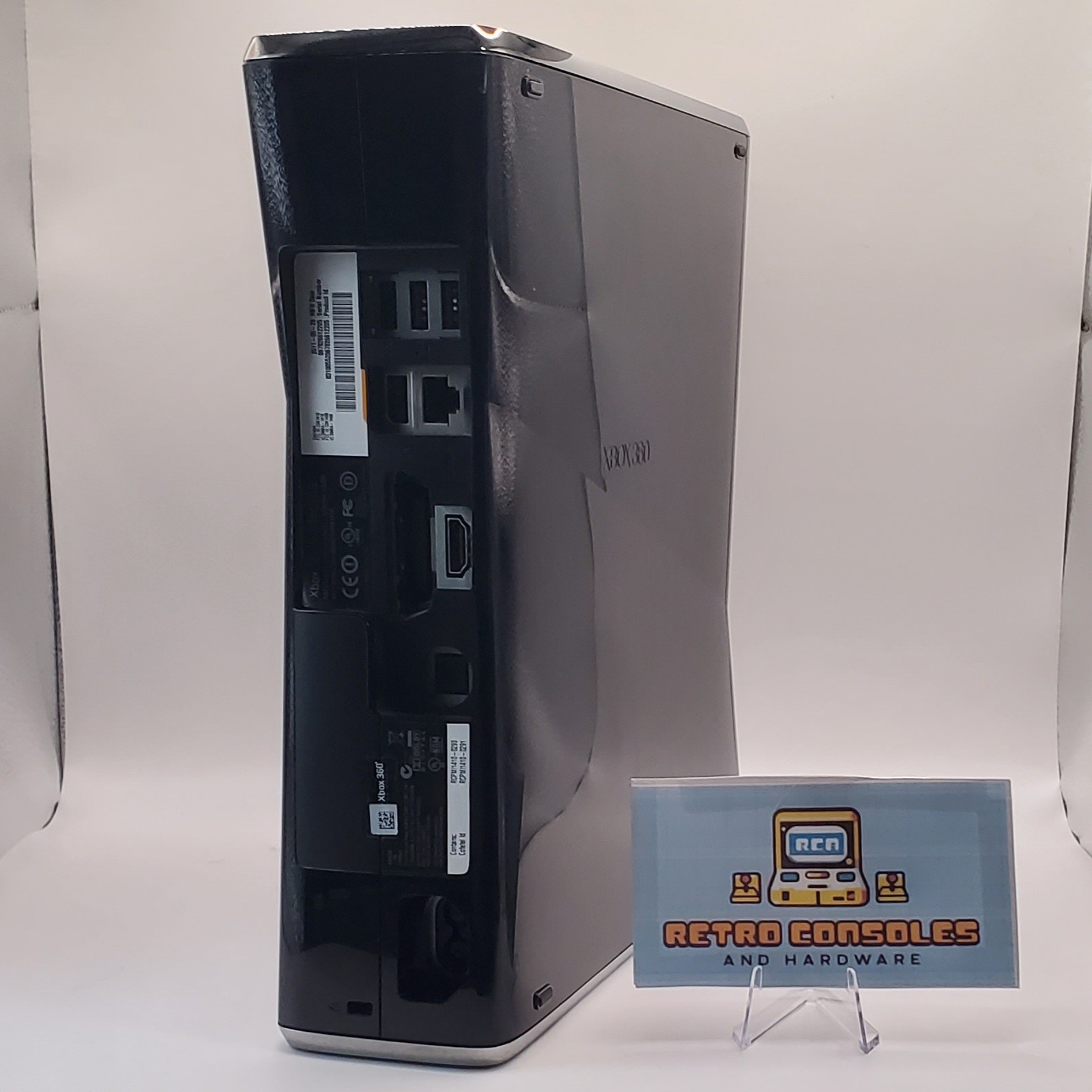 Xbox 360 black, Slim Elite: **Console Only** Thoroughly Cleaned and Tested