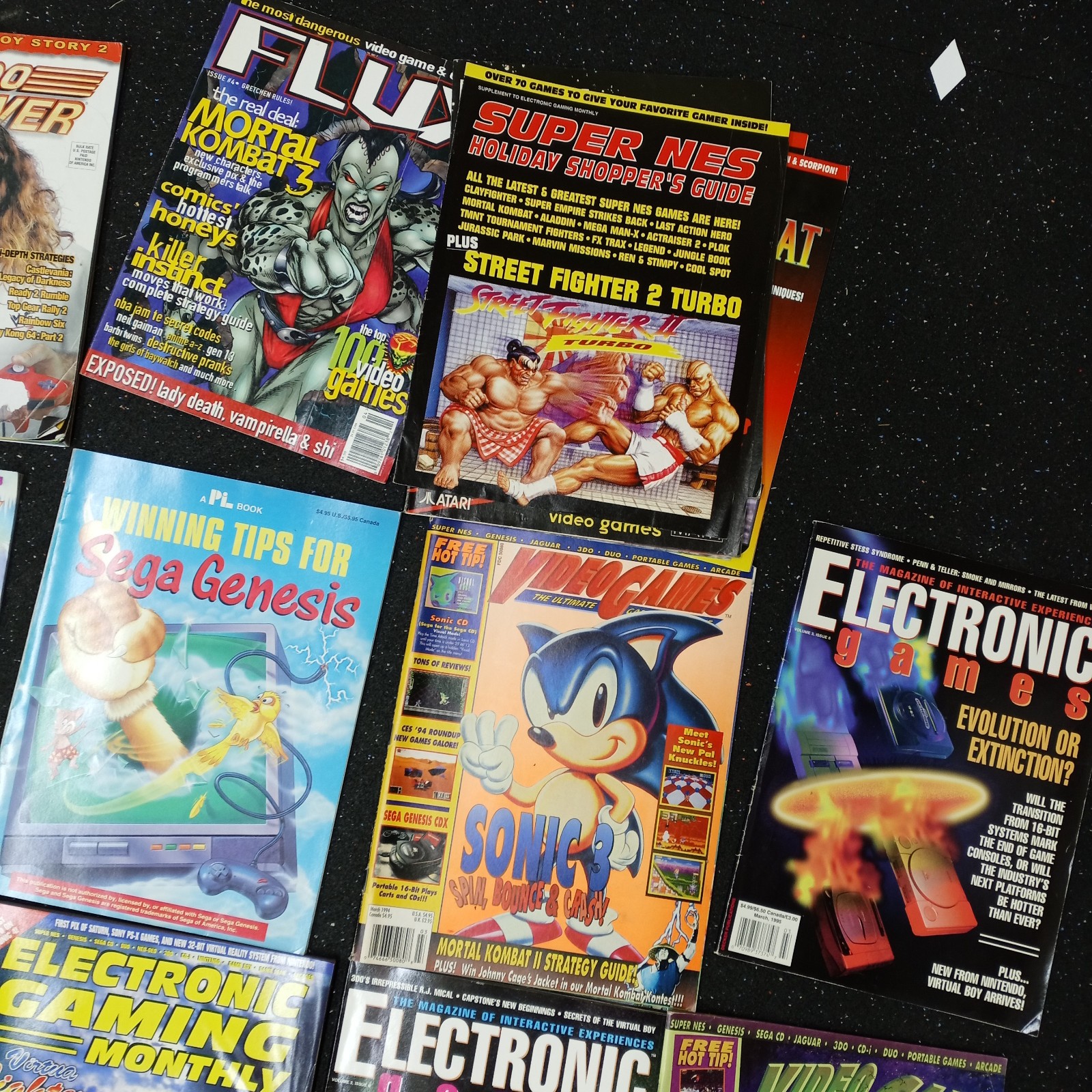 30+ Vintage 1990’s Video Game Console Magazine Lot PSM, EGM, Dreamcast, Nintendo