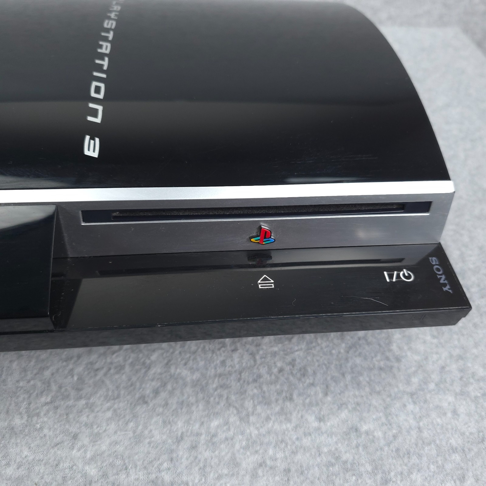 Sony PlayStation 3 Console CECHK01 Fat 80gb Tested With Controller COD Black Ops