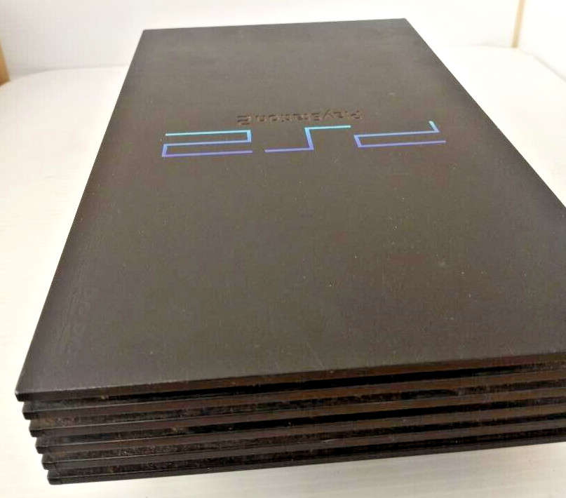 Sony PlayStation 2 Console – Black (SCPH-39001)+ 15 games (FC209-T/ JJ1005)