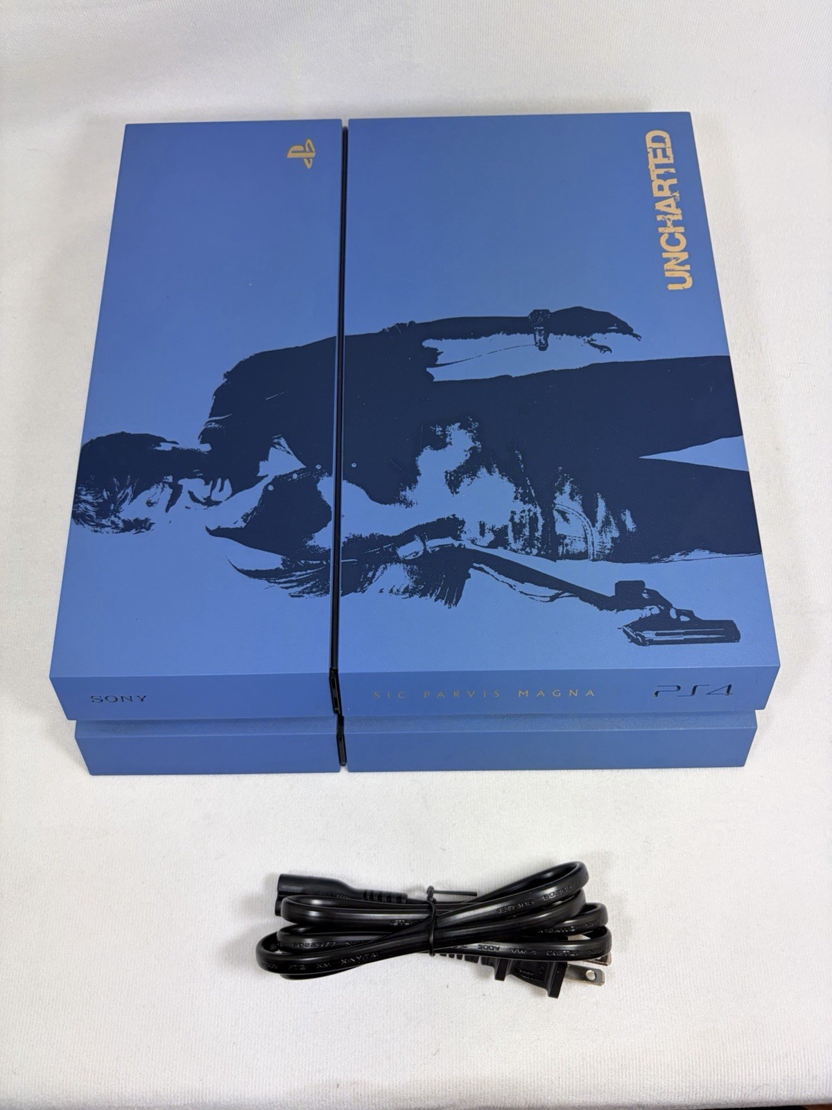 Sony PlayStation 4 PS4 Uncharted Edition Console Only W Power Cable Tested
