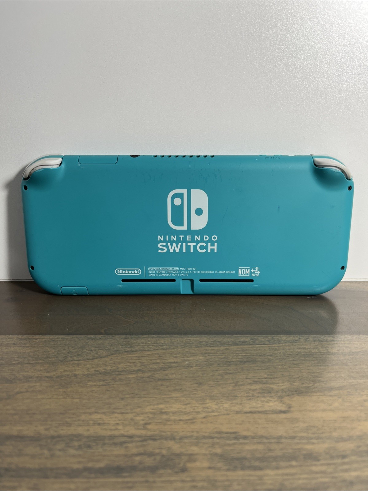 Nintendo Switch Lite Turquoise 32GB Console With Box (Power Button Doesn’t Work)