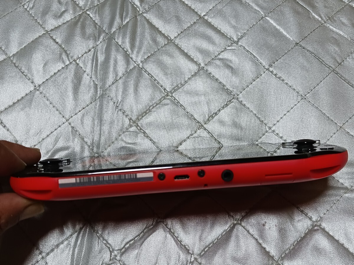 PlayStation PS Vita Sony Red Black PCH-2000 Slim Console Only
