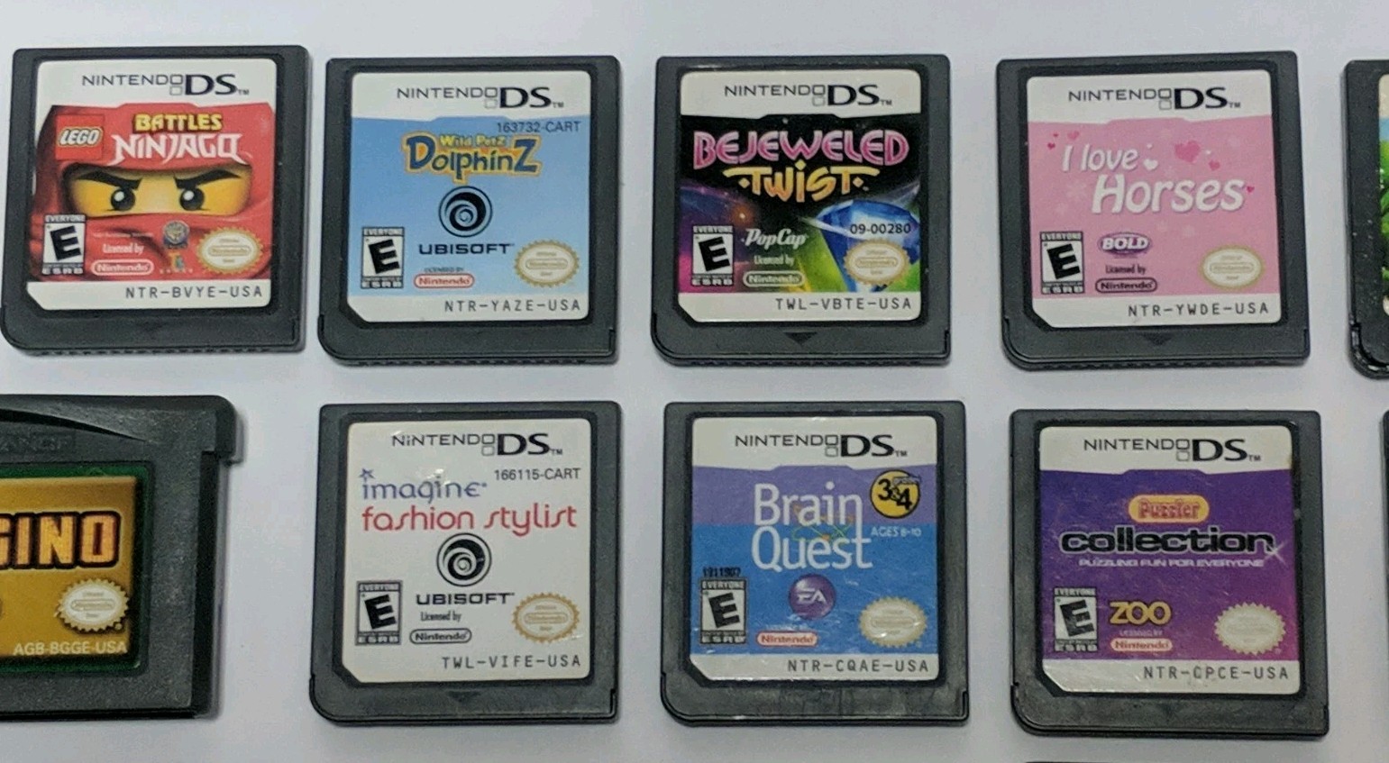 Nintendo DS Lite Console Metallic Rose Pink w/ Games SUPER CLEAN LIGHTLY USED
