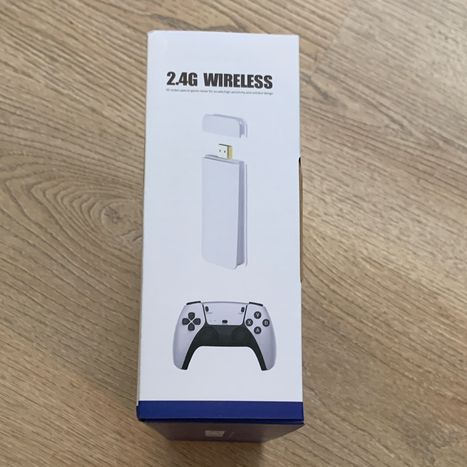 Game 2.4G Wireless Microconsole White Dual Controllers HDMI USB 256MB