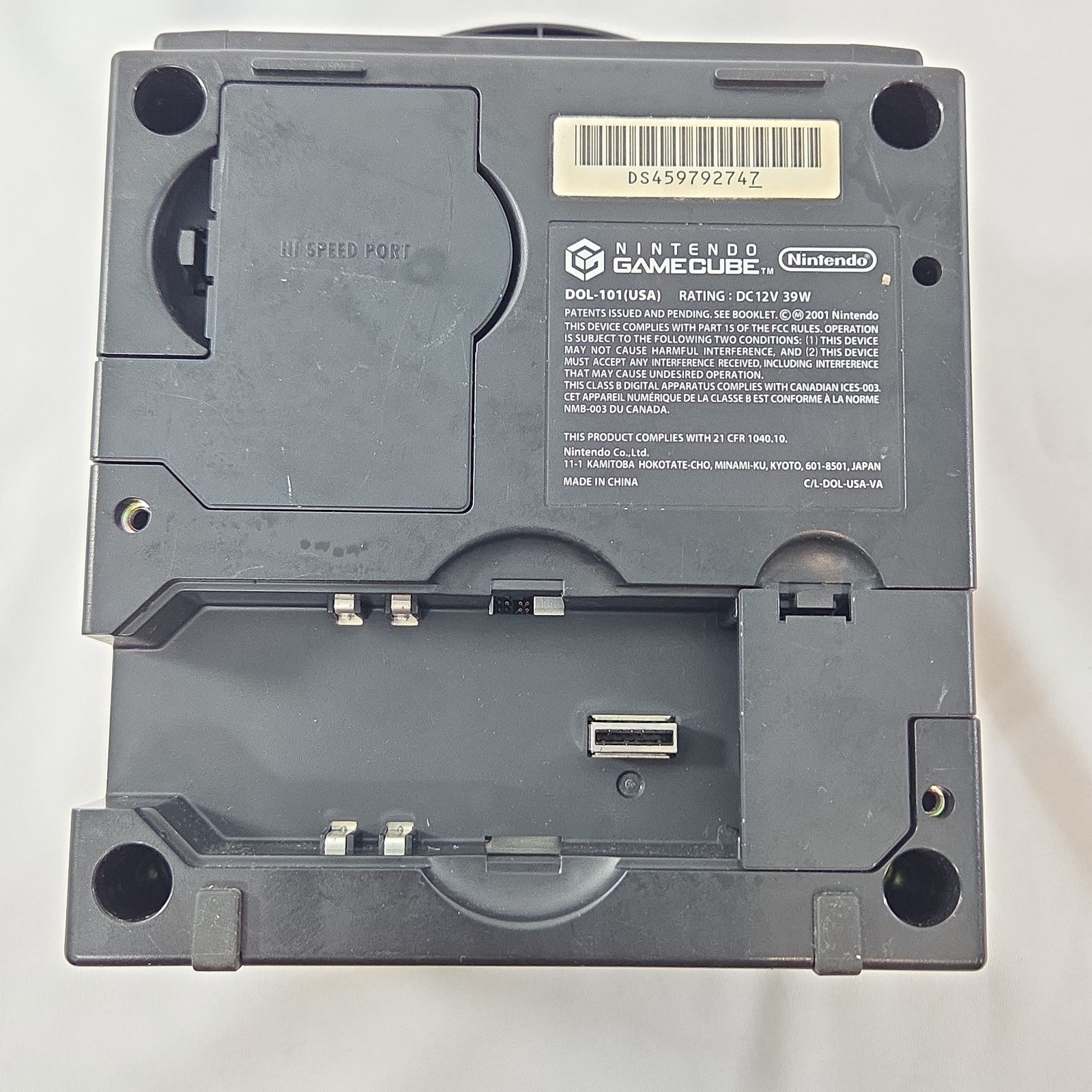 Nintendo GameCube Console Black DOL-001 With OEM Controller – Tested & Working