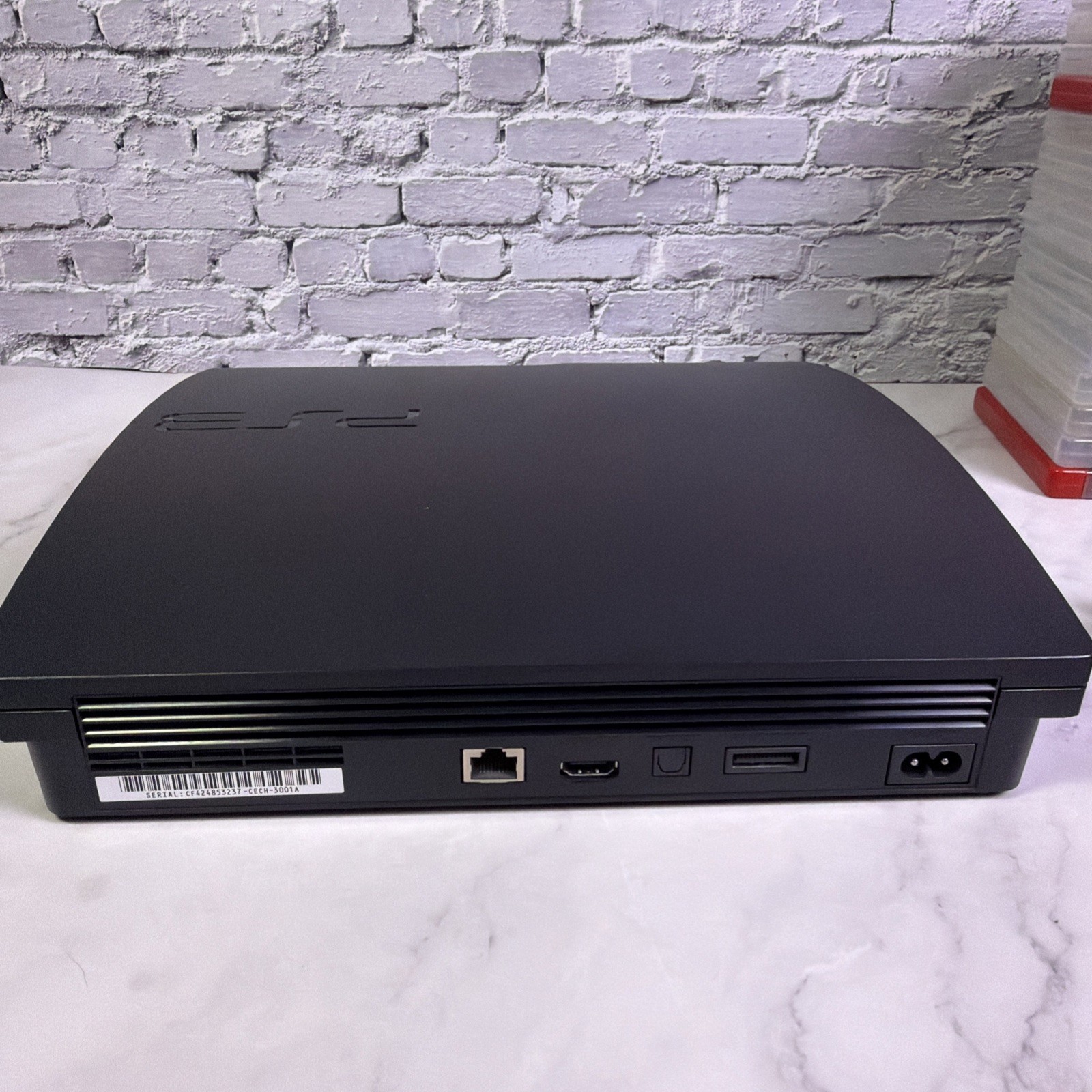 Sony PlayStation 3 PS3 CECH-3001A 160GB, 1 Controller, 16 Games – Tested ✅