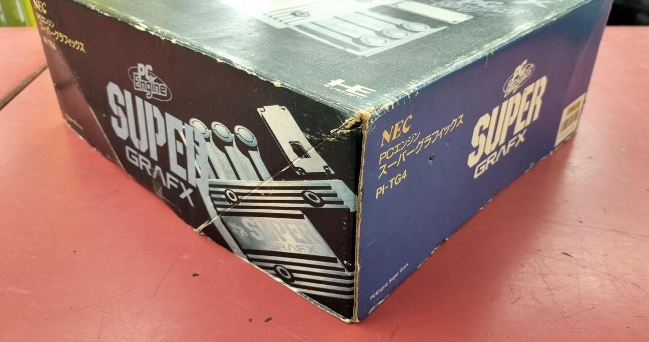 NEC PC Engine SuperGrafx PI-TG4 Boxed Accessories Included A1612