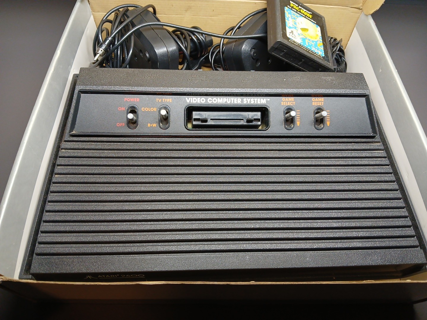 Atari 2600CX Blue Corner Variant 1983 “Darth Vader Edition” Console