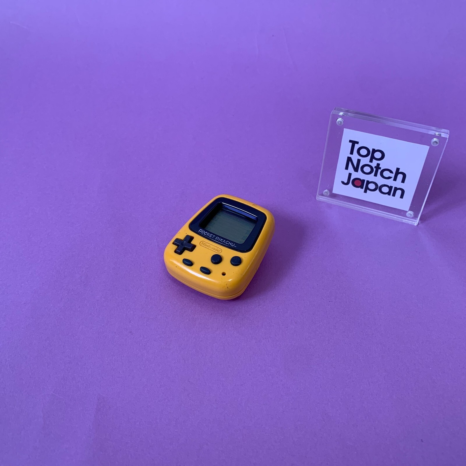 Nintendo Pocket Pikachu 1998 Pokemon Pedometer Virtual pet Tested Japan Used