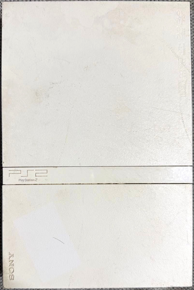 SONY PlayStation 2 SCPH-75000 Ceramic White Slim Console w/ Controller Rank:C
