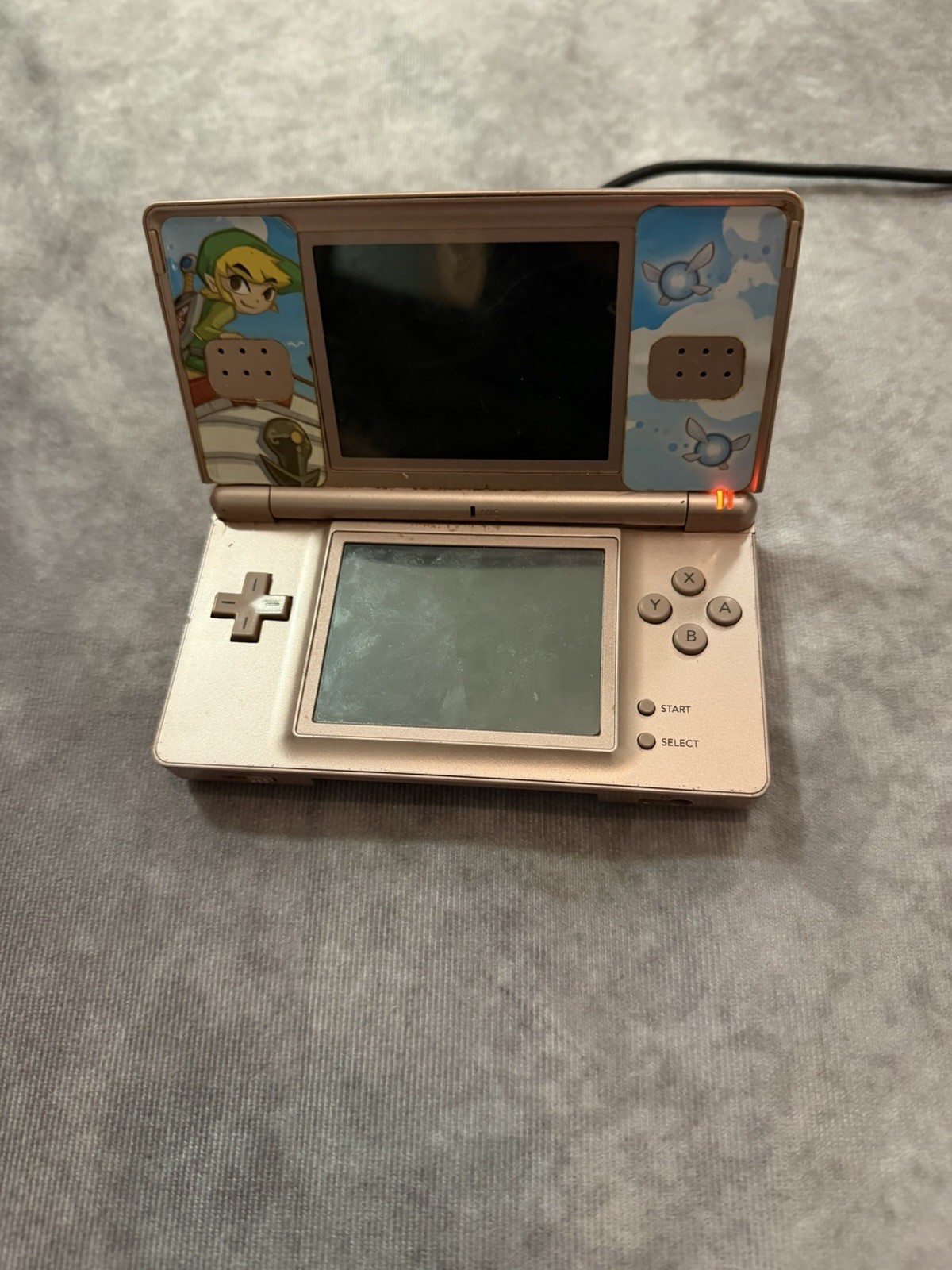 Nintendo DS Lite Model No: USG-001, Charging Cable, Includes Sonic Rush Game