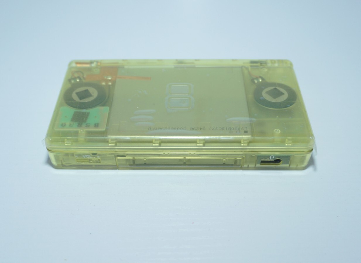 Nintendo DS Lite Bumblebee Black & Transparent Clear Yellow Handheld System