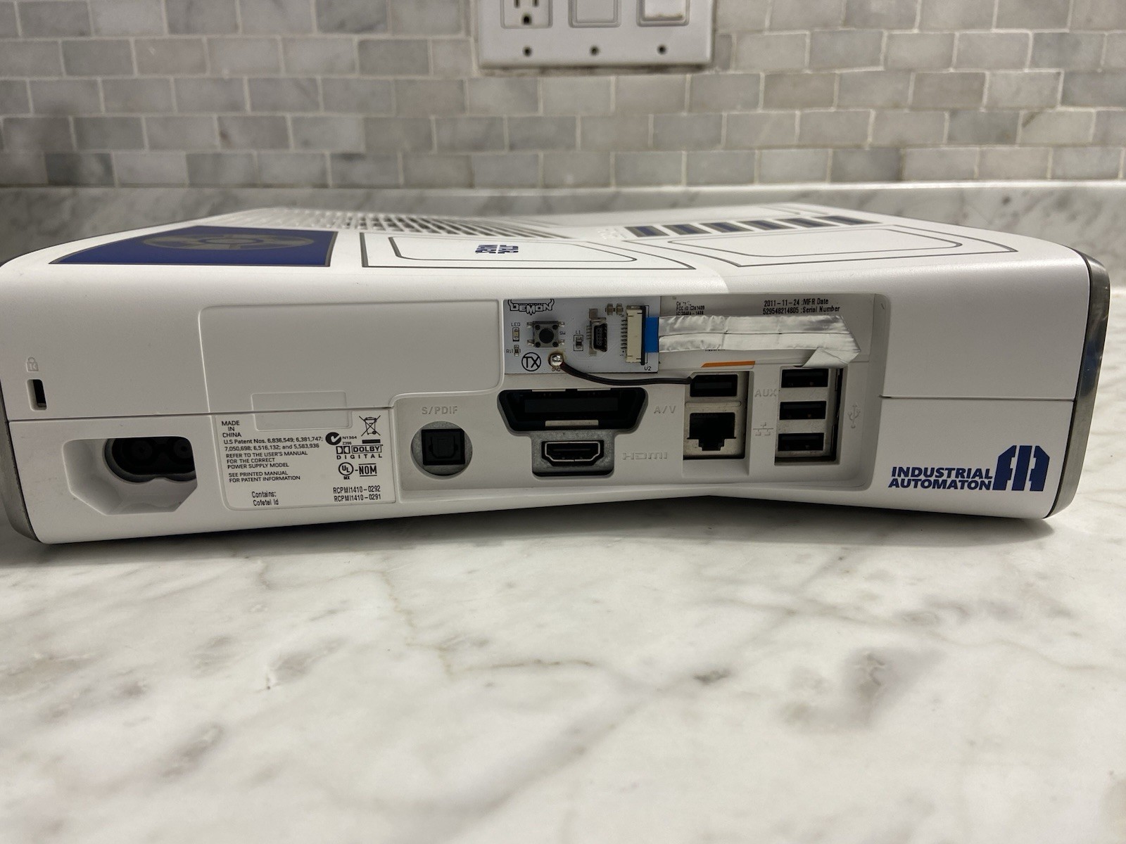 Xbox 360 Star Wars Edition R2D2 1Tb (TX Demon Installed) (Dual Nand)