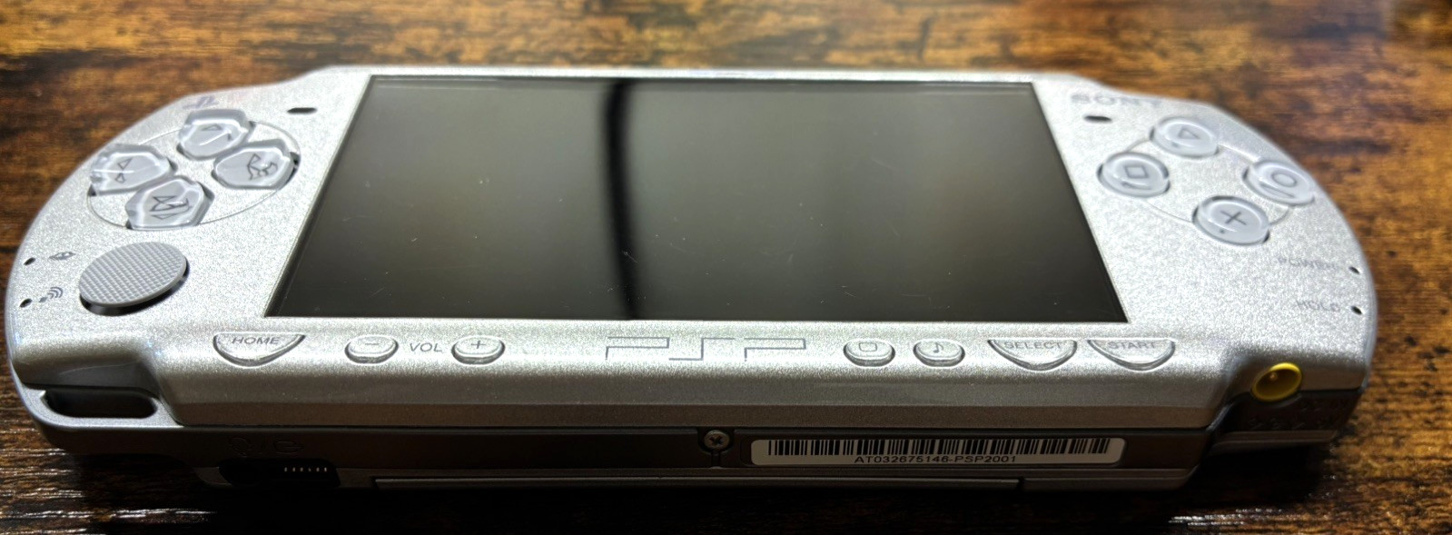 Sony PSP-2001 Silver Console NEW-Barely Used w/New Battery/Charger + 3 UMDs
