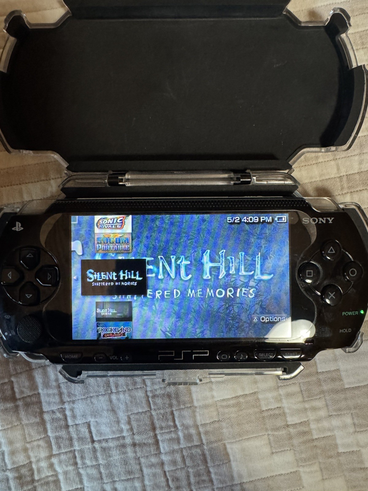 Sony PSP-1001 Handheld Console Bundle – Upgraded 128GB + 19 Games + 9 UMD Movies