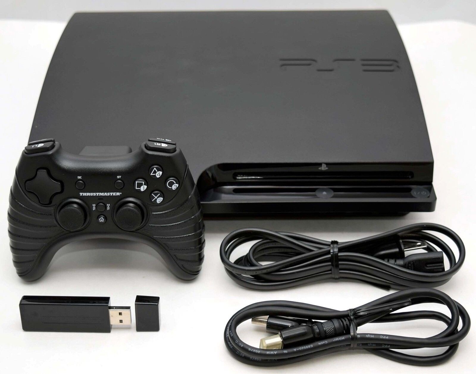 Sony Playstation 3 Slim 250gb Game Console System PS3 Controller HDMI Bundle