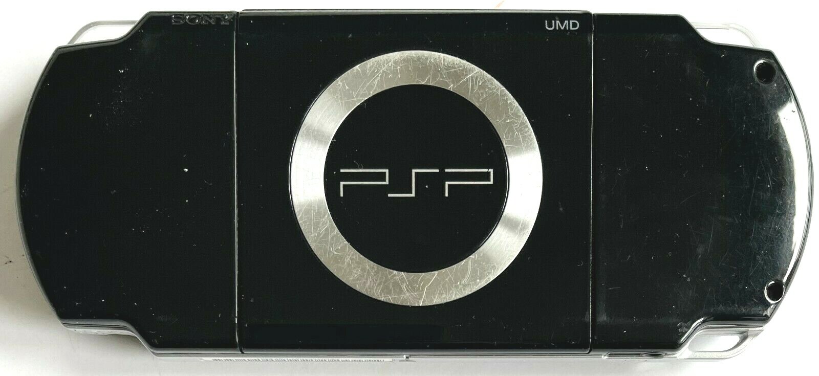 SONY PSP 2001 SLIM PIANO BLACK HANDHELD CONSOLE BUNDLE & 5 COMPLETE SPORTS GAMES