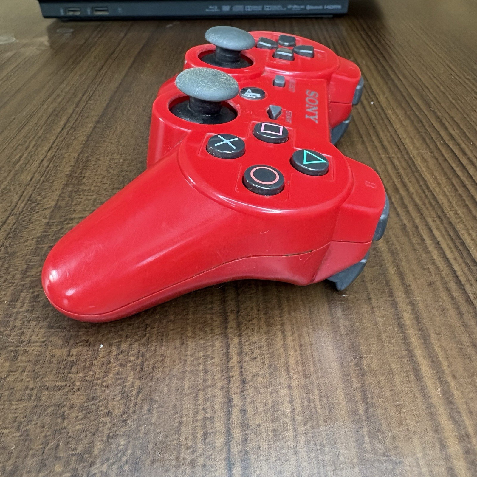 Sony PlayStation 3 CECH-4001B Console w/Red DualShock 3 Controller Tested