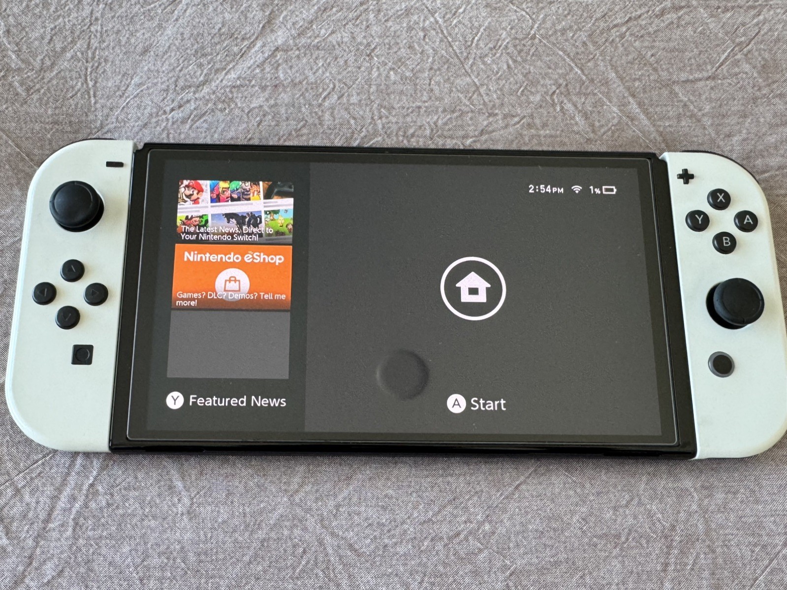 Nintendo Switch OLED White Bundle – 64GB – Includes Case & Travel Pouch