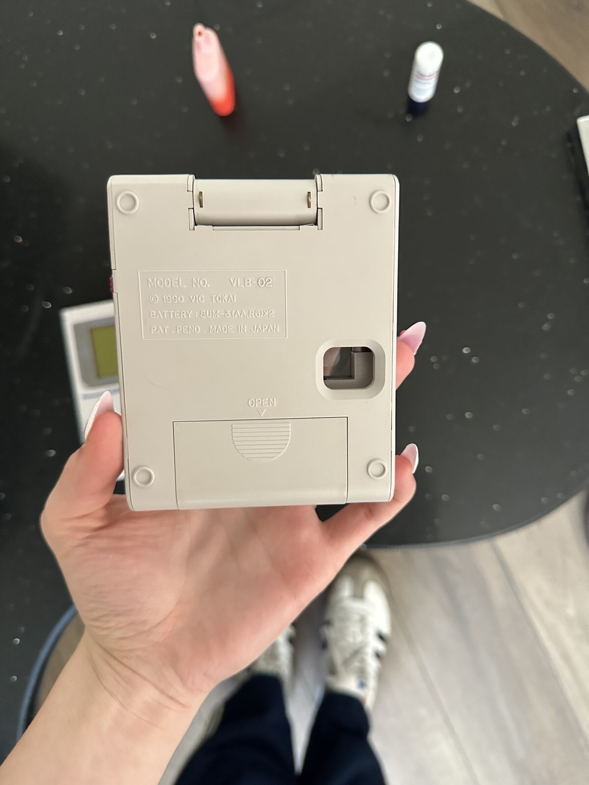 Nintendo Game Boy Launch Edition Handheld System – Gray And Light Boy Accessory