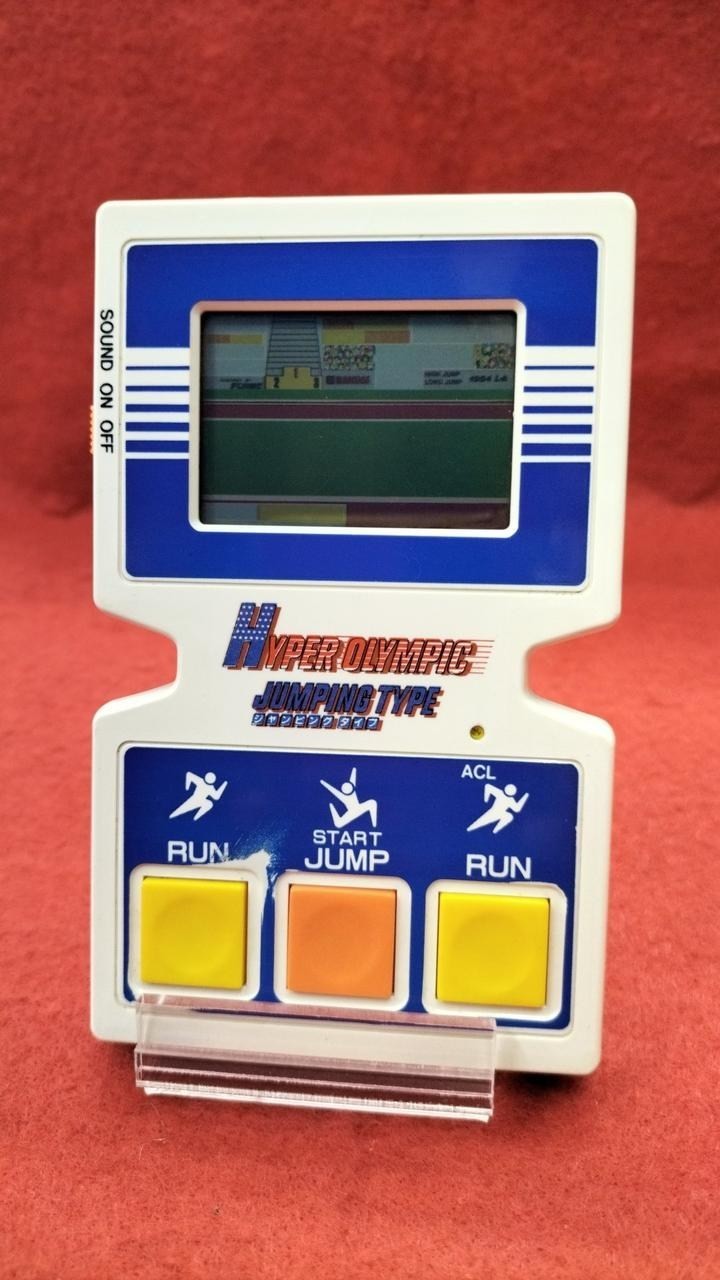 Bandai Hyper Olympic Jumping Type Handheld Game CIB 1983 From Japan A1412