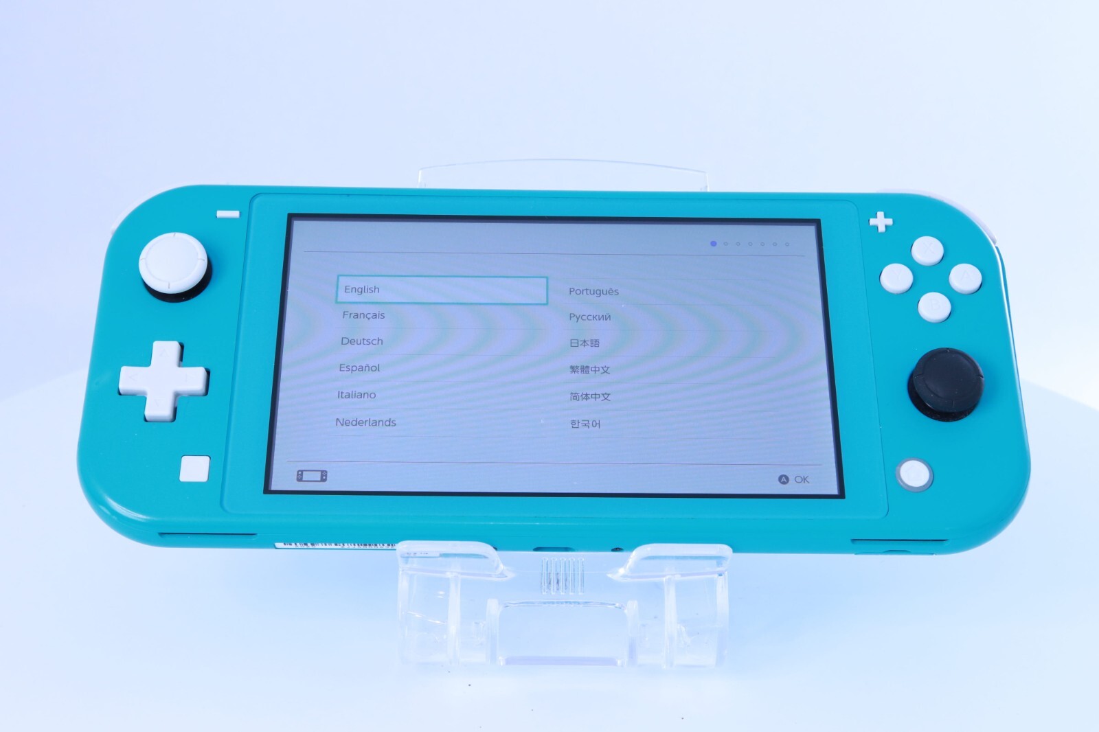 JP Game Nintendo Switch Lite Turquoise [Rank :B] W/Box【 Region Free 】