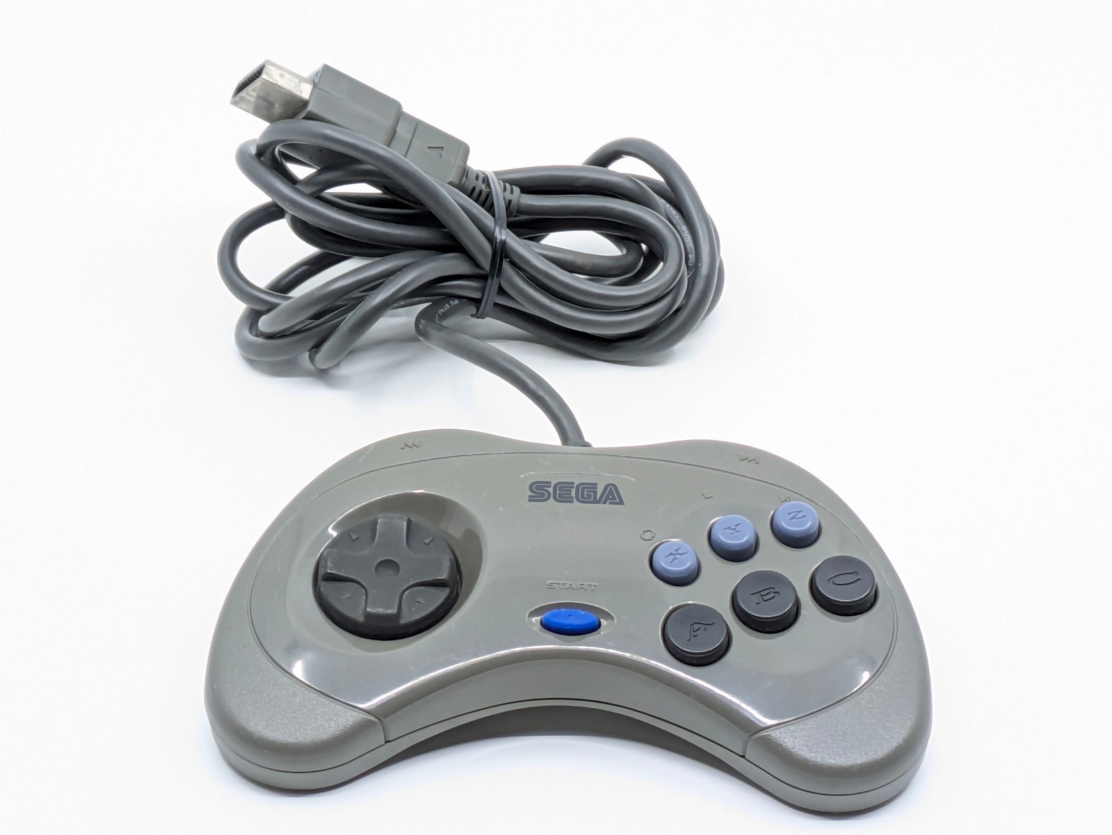 Sega Saturn HST-3200 Gray Console Complete Set Tested Japan NTSC-J