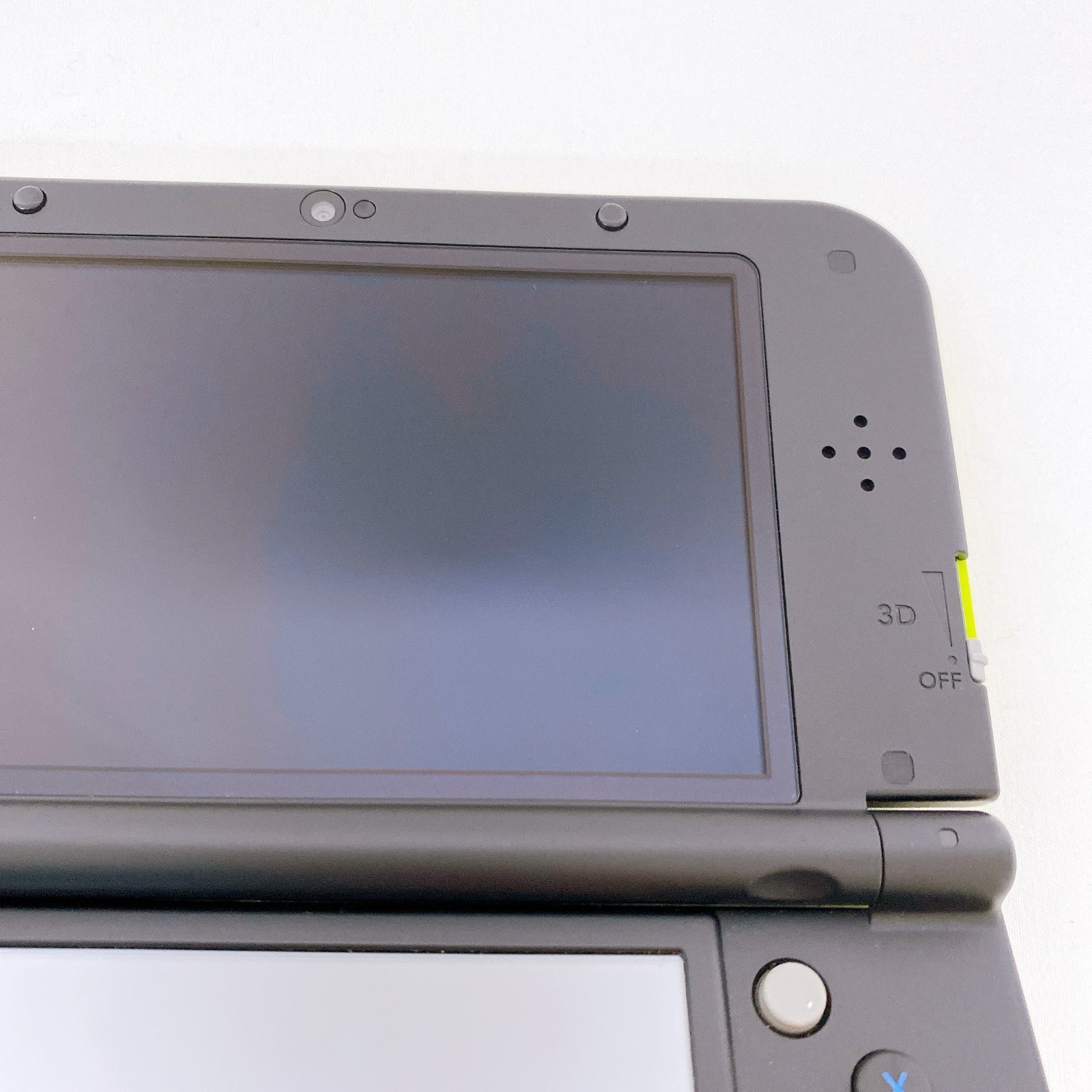 【Dual IPS】New Nintendo 3DS XL LL Lime Black Console Japan Tested Working Rank S