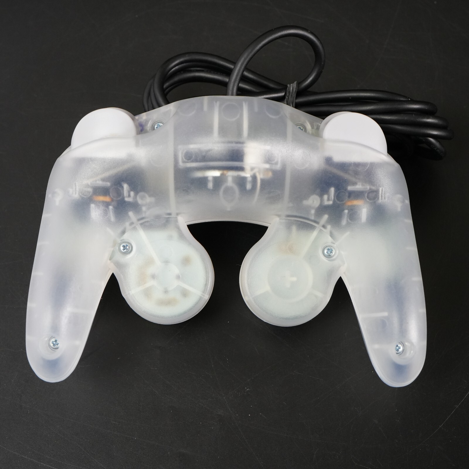 Nintendo GameCube Clear white Shell NTSC U-C/J Region Switch Mod w/GB Player