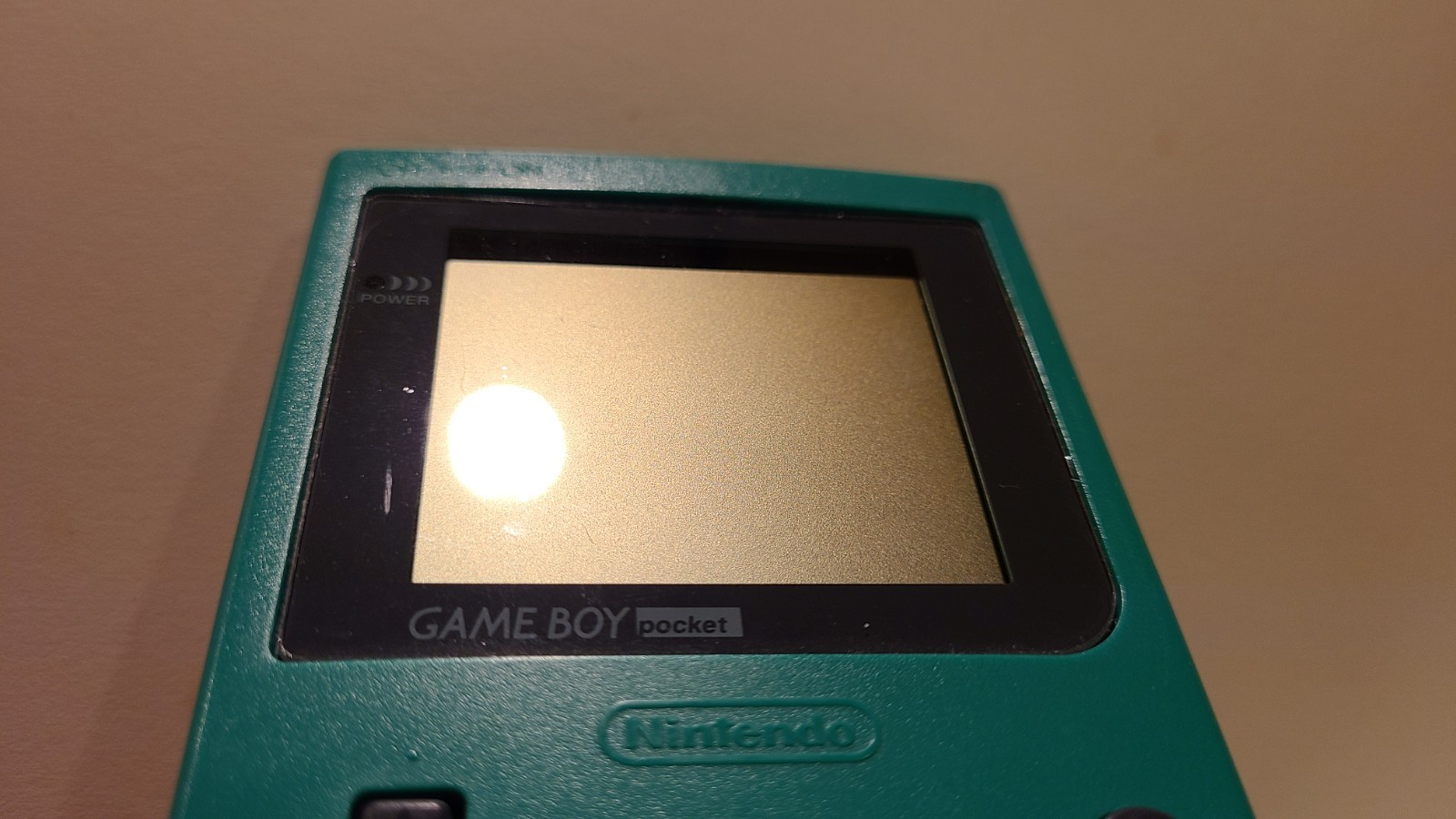 Original USA Nintendo Game Boy Pocket MGB-001 Green Tested & Working With Papers