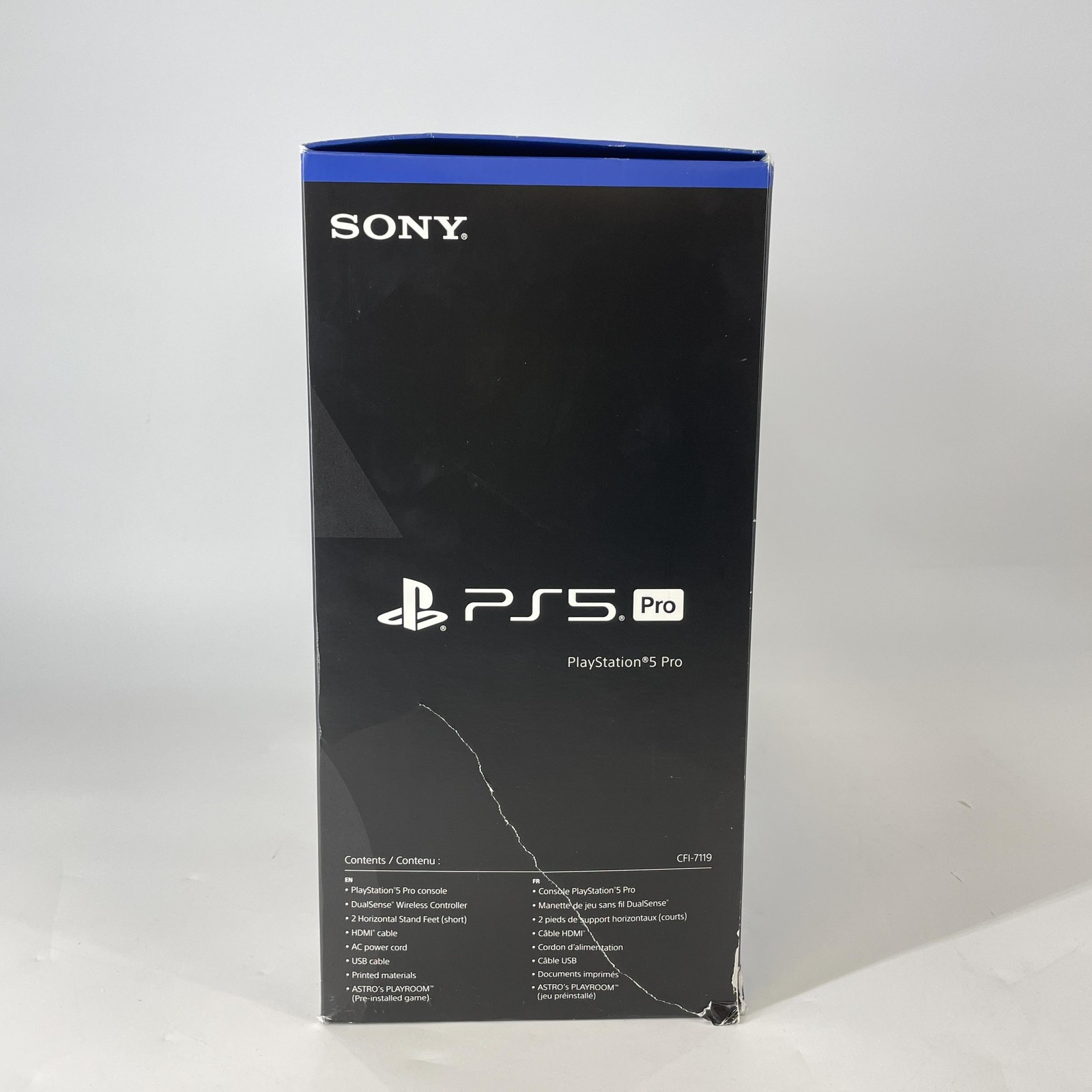 Sony PlayStation 5 Pro Console White 2TB – Open Box w/ Damaged Box