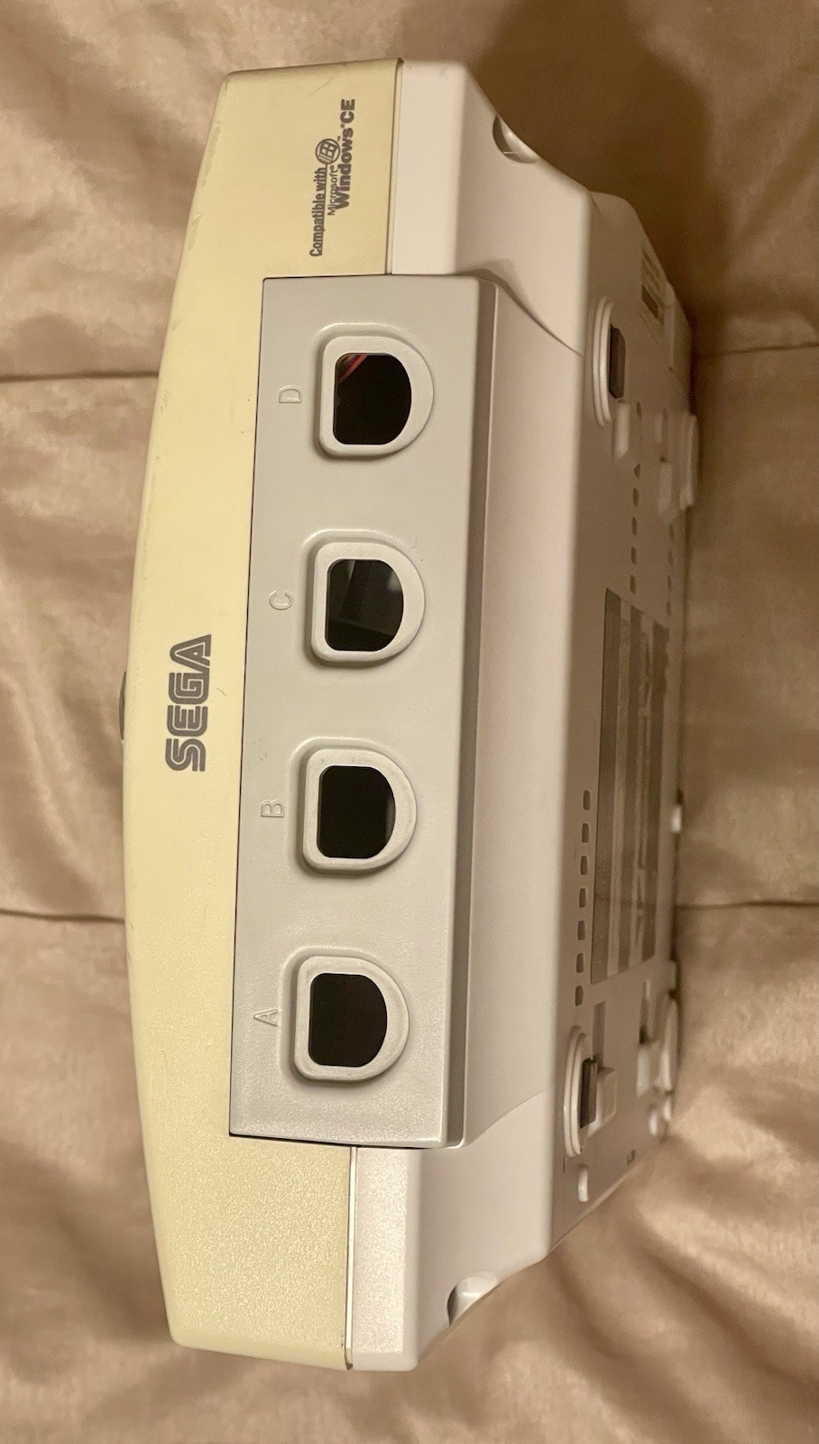 Sega Dreamcast Console Only FOR PARTS OR REPAIR (no Controller Panel)
