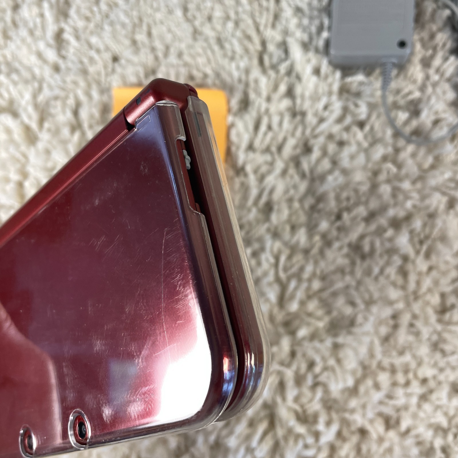 Nintendo “New” 3DS XL Metallic Red Handheld Console System RED-001 Top IPS Works