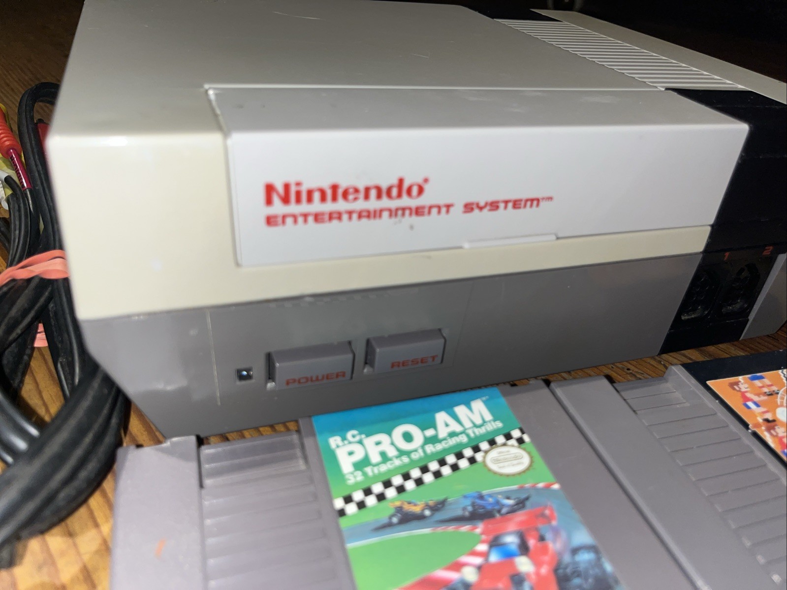 Nintendo NES System Bundle – Oem Power Cord + Authentic Games – Tested – VIDEO