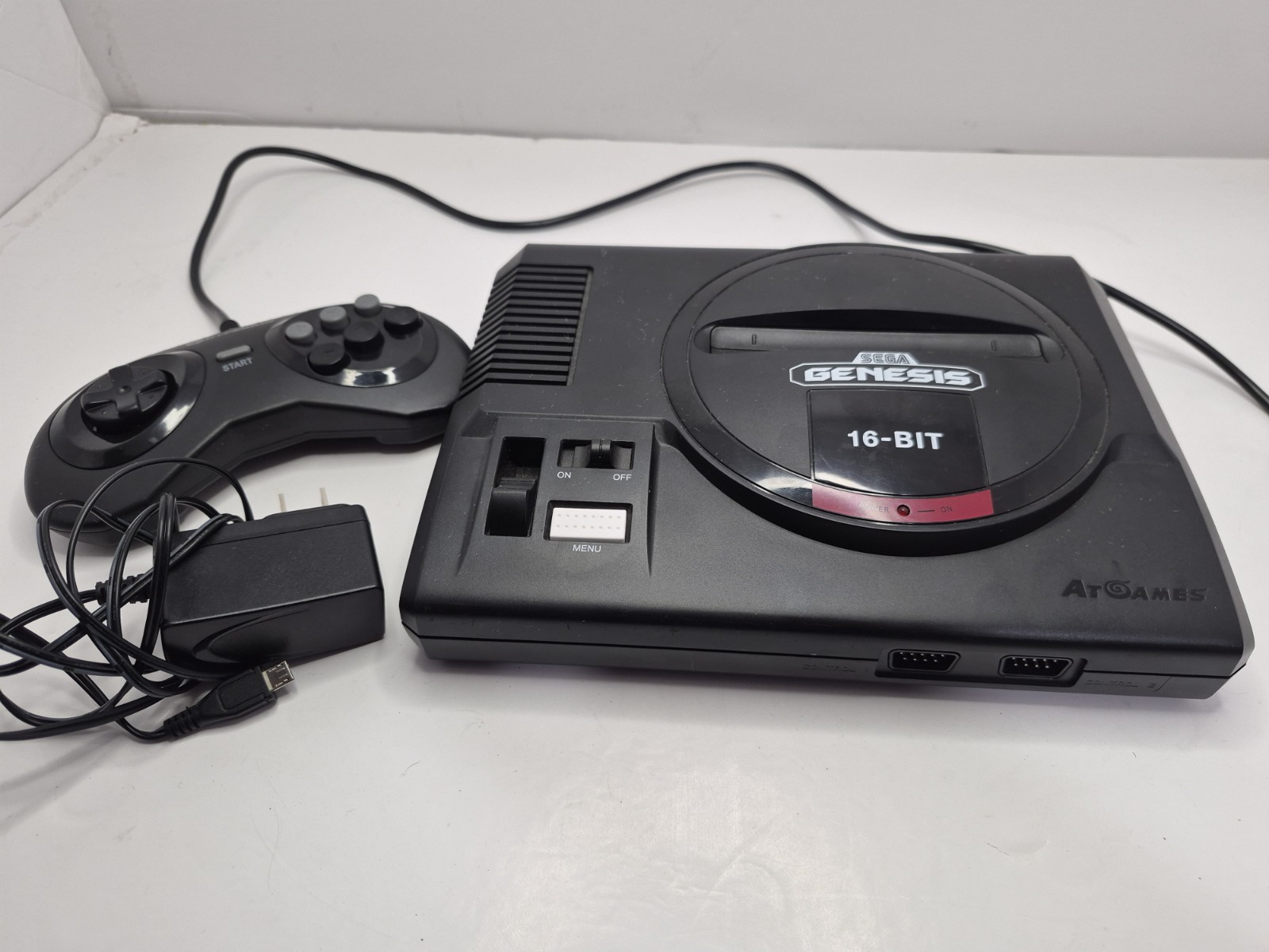 Sega Genesis Flashback Console Game System AtGames Controller Inc Tested Works