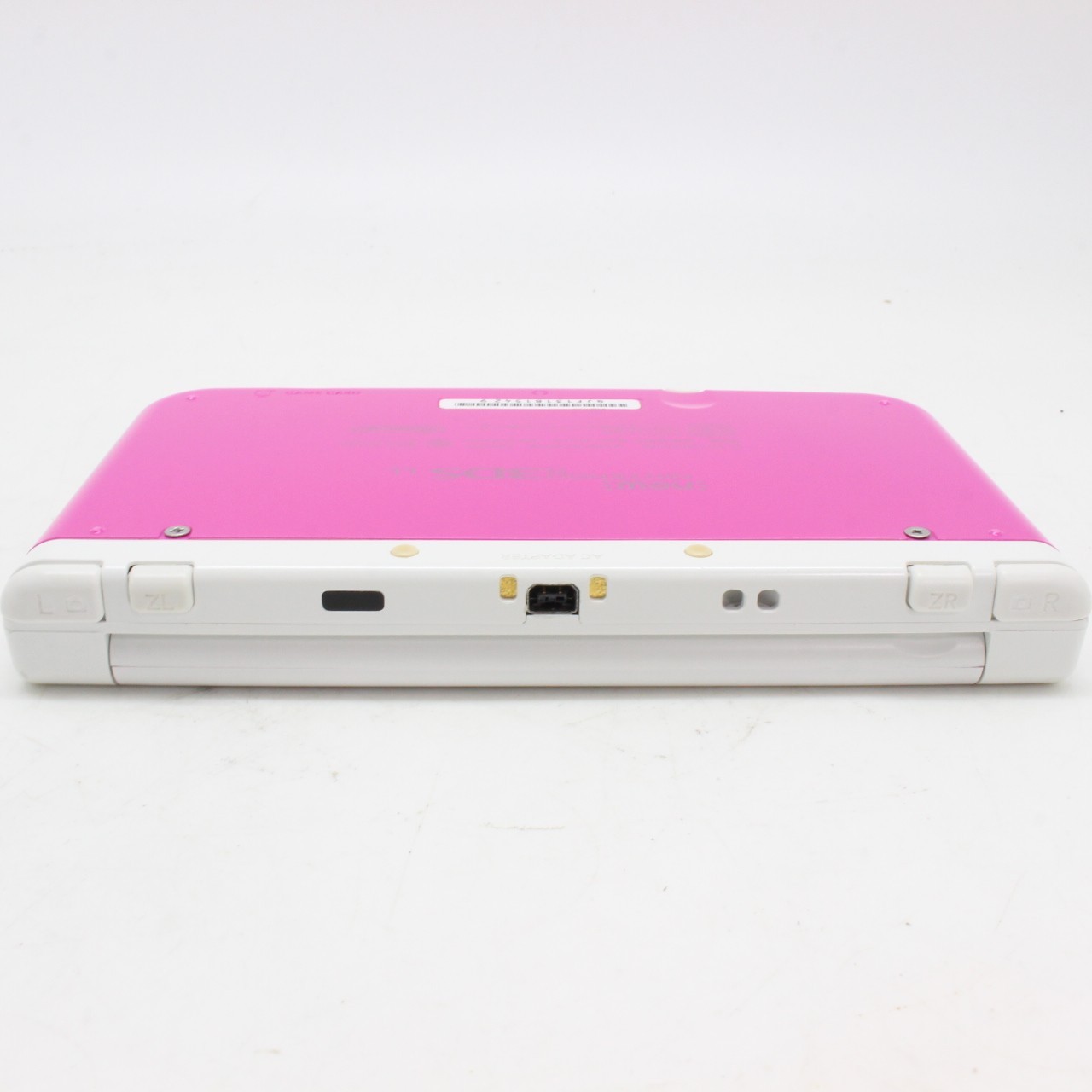[ NEAR MINT ] NINTENDO NEW 3DS XL PINK WHITE Game Console From Japan 4013