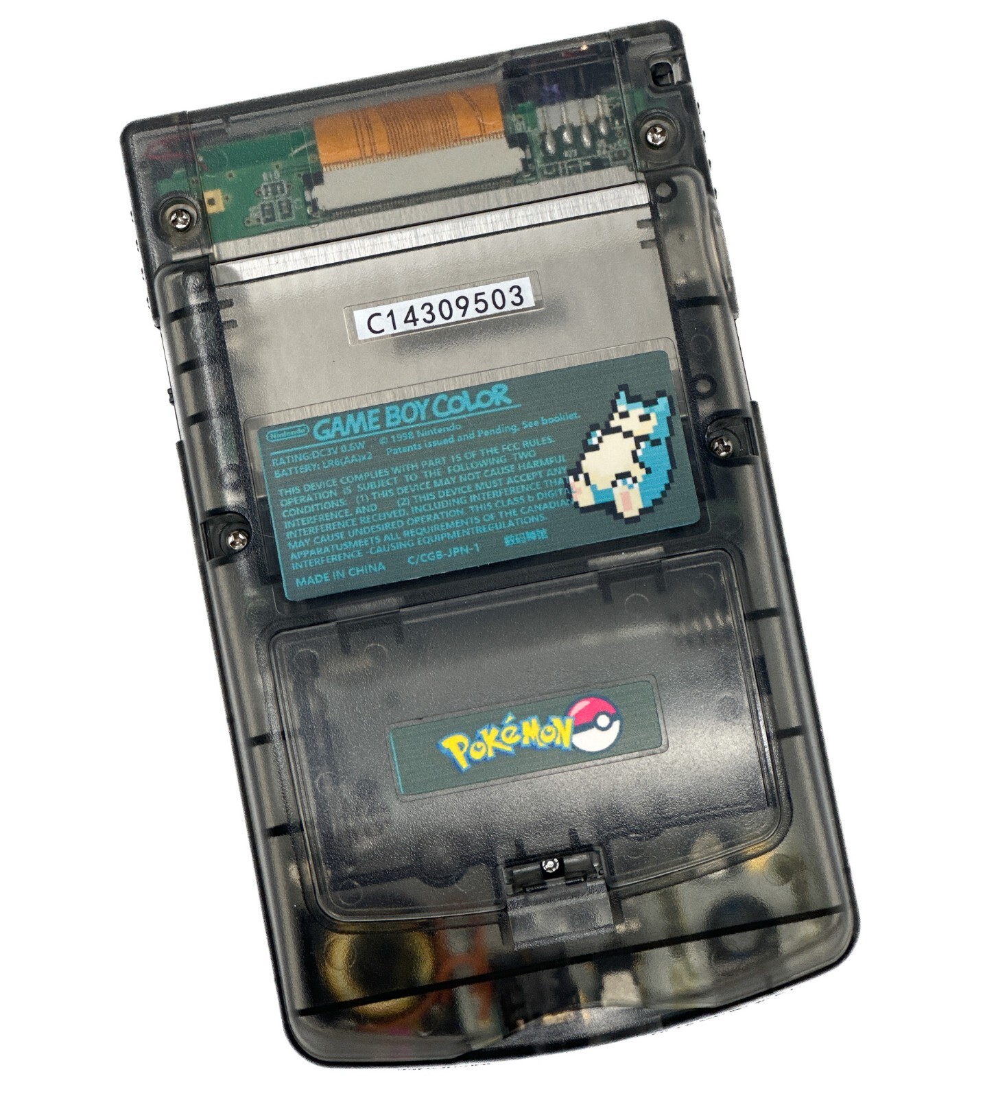 Nintendo Game Boy Color GBC Q5 XL Backlit IPS LCD Pokemon UV SNORLAX System