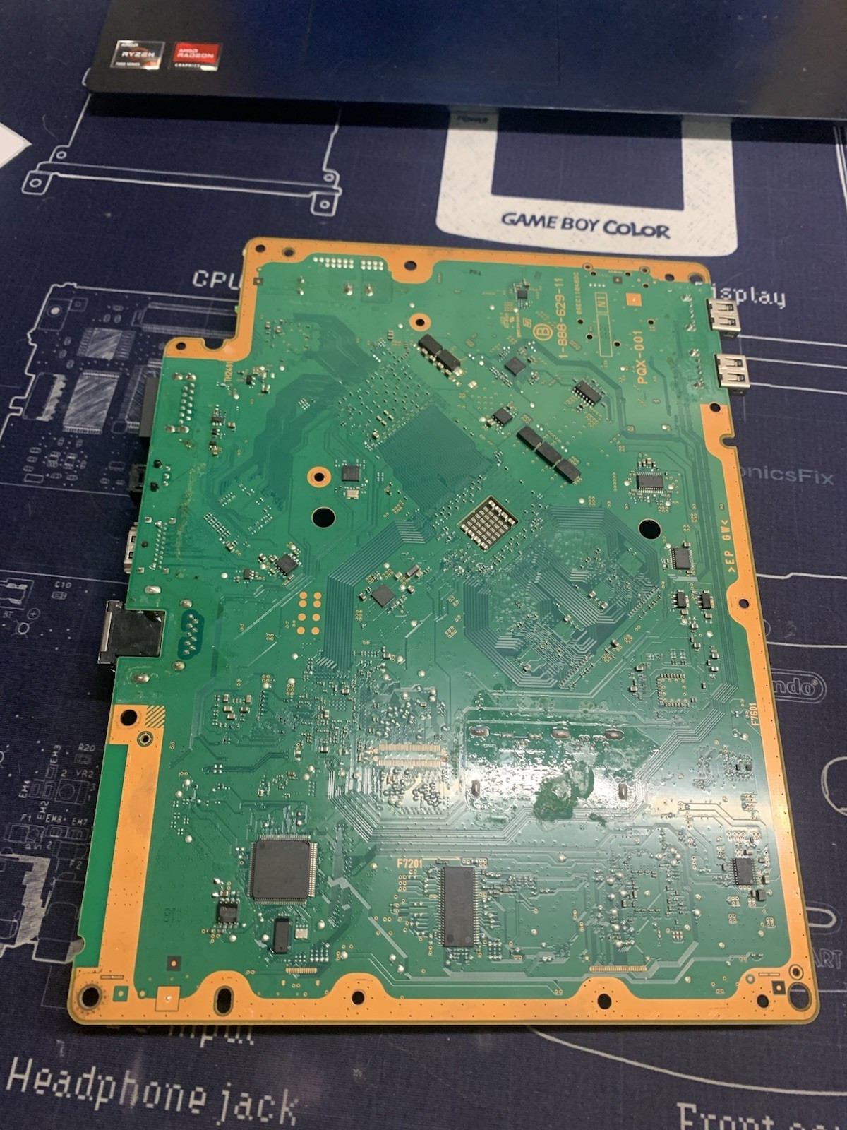 Sony PlayStation 3 Super Slim Console for Parts/Repair – Motherboard & Shield