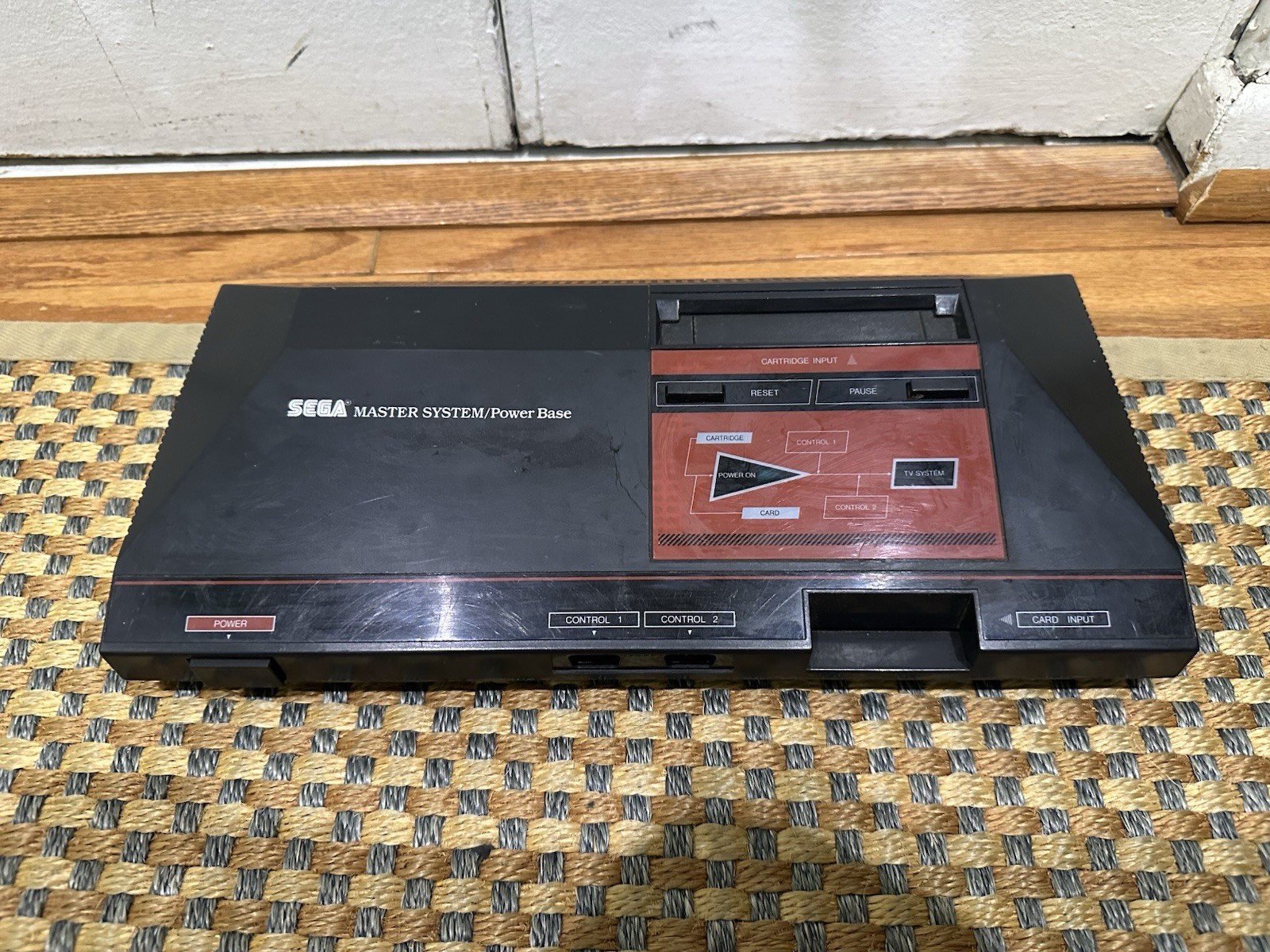 Sega Master System 1 Console, Cables, Built-In Missile Defense 3D C – Working!