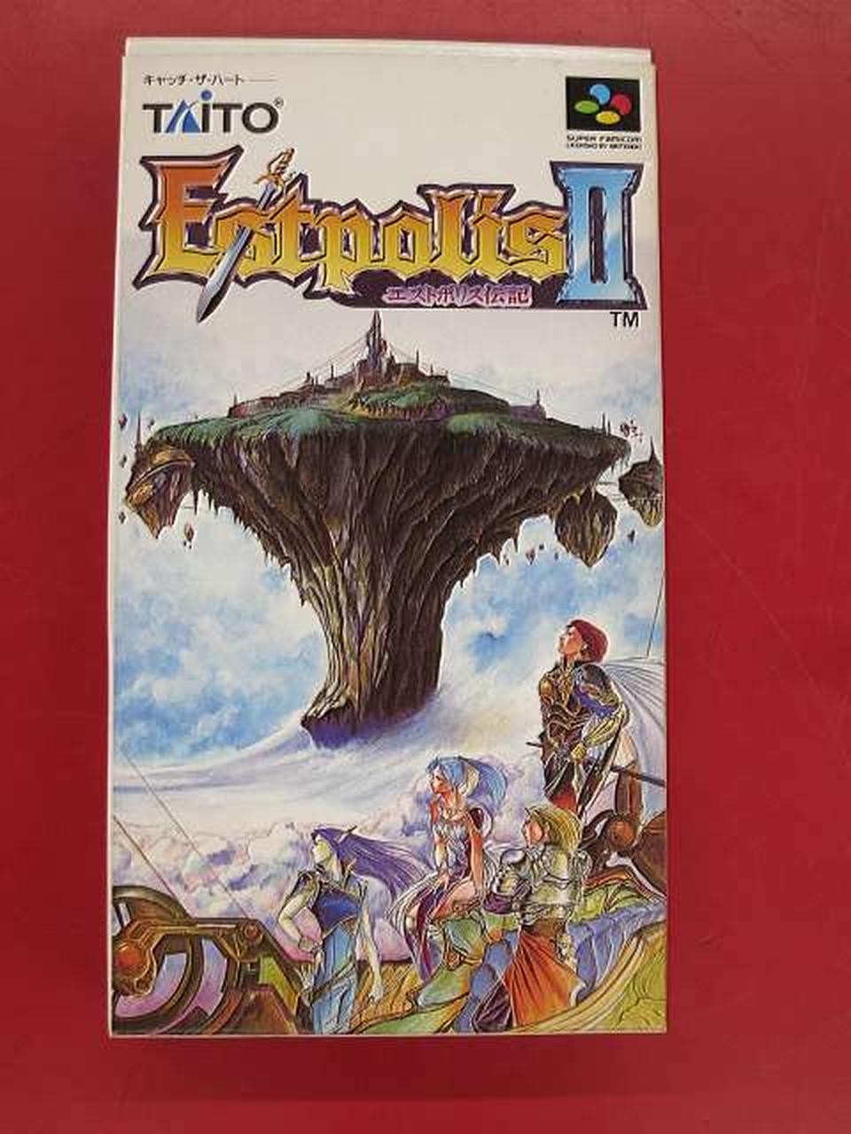 TAITO Estopolis Biography 2 Super Famicom Software