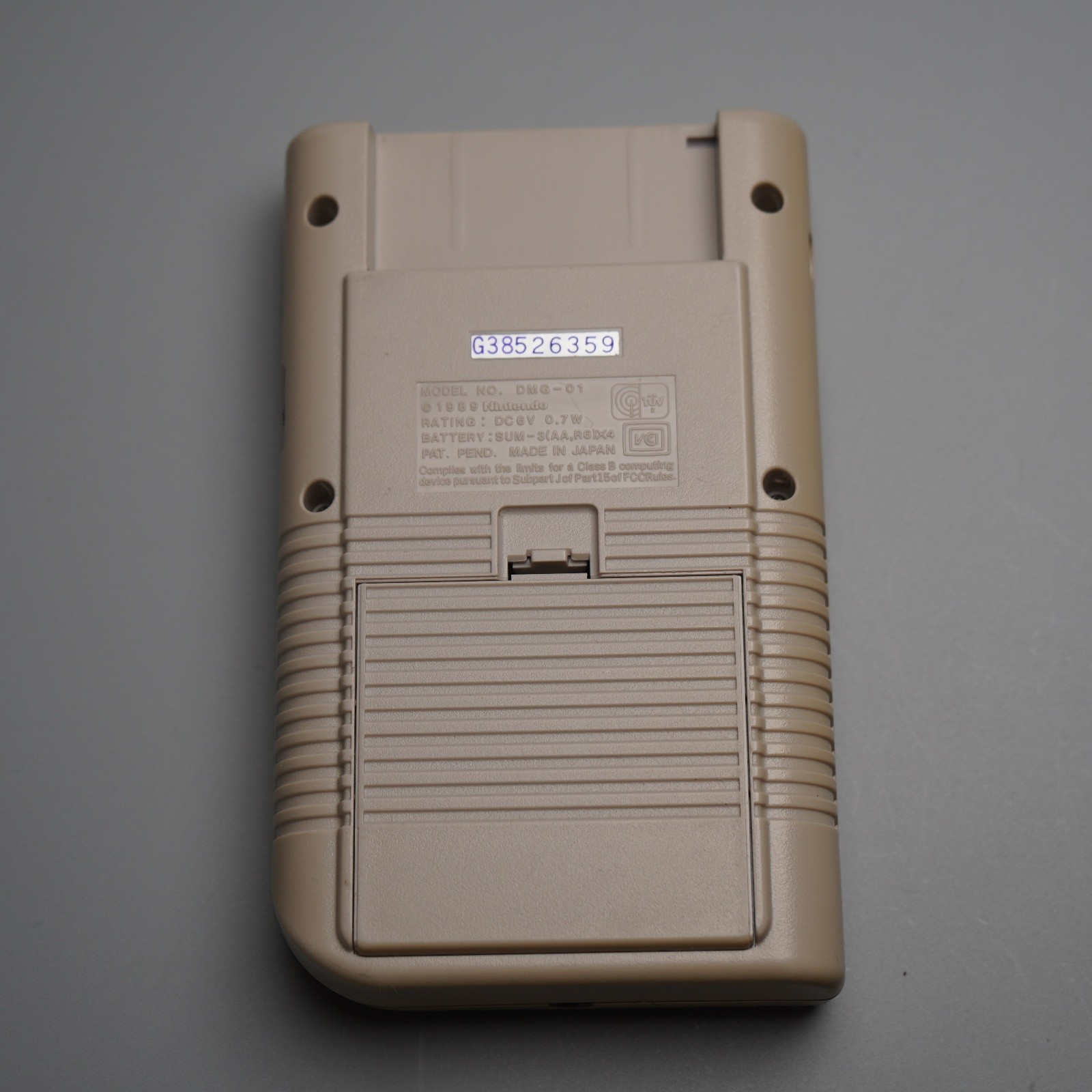 Nintendo Game Boy DMG-01 Original Handheld Console Beige Made in Japan