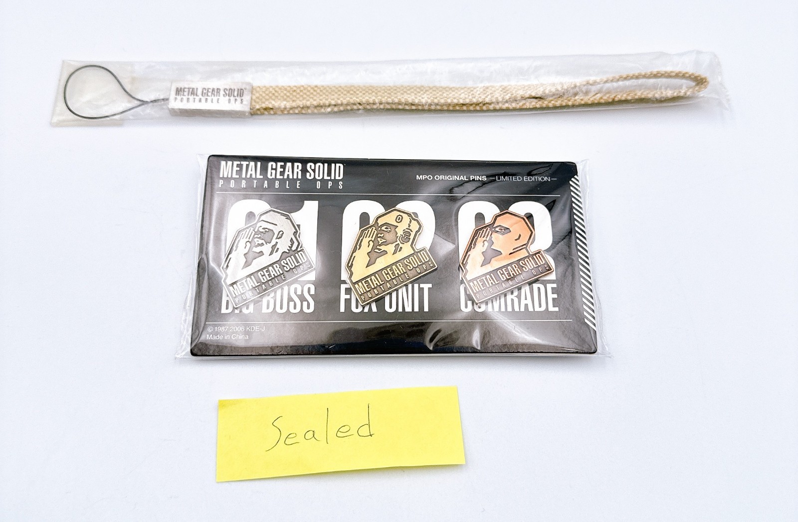 Sony PSP-1000 Console Metal Gear Solid Limited Box Region free w/4GB -Excellent+