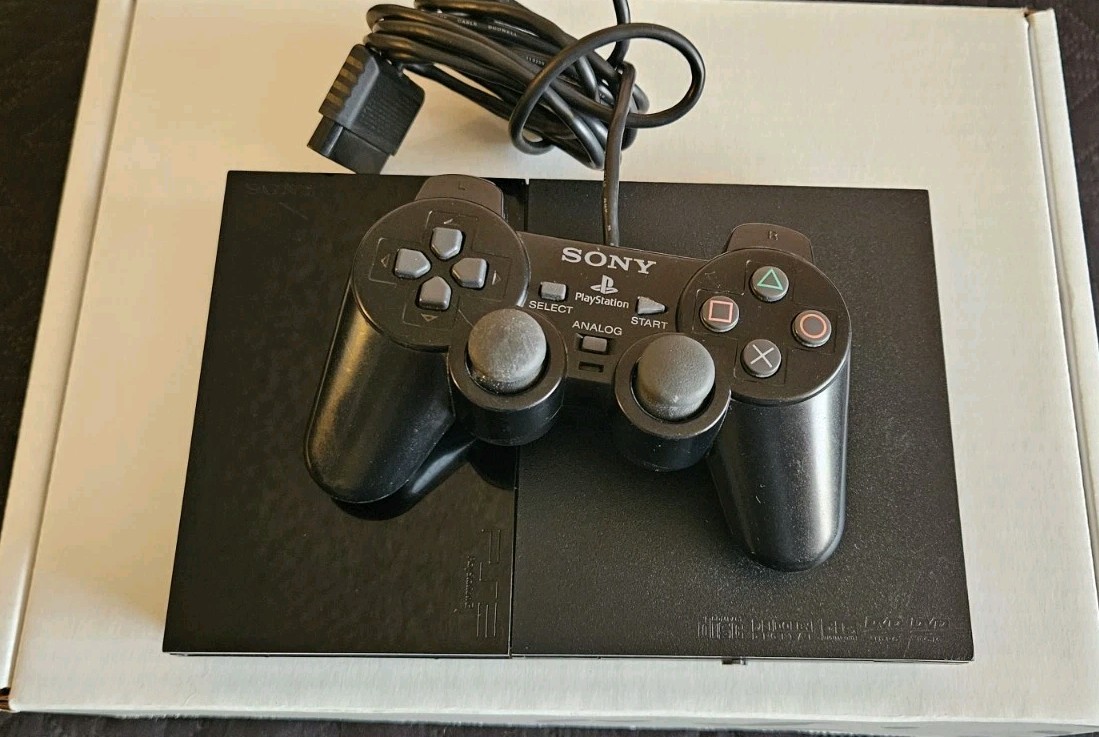 Sony PlayStation 2 Slim Console – Black