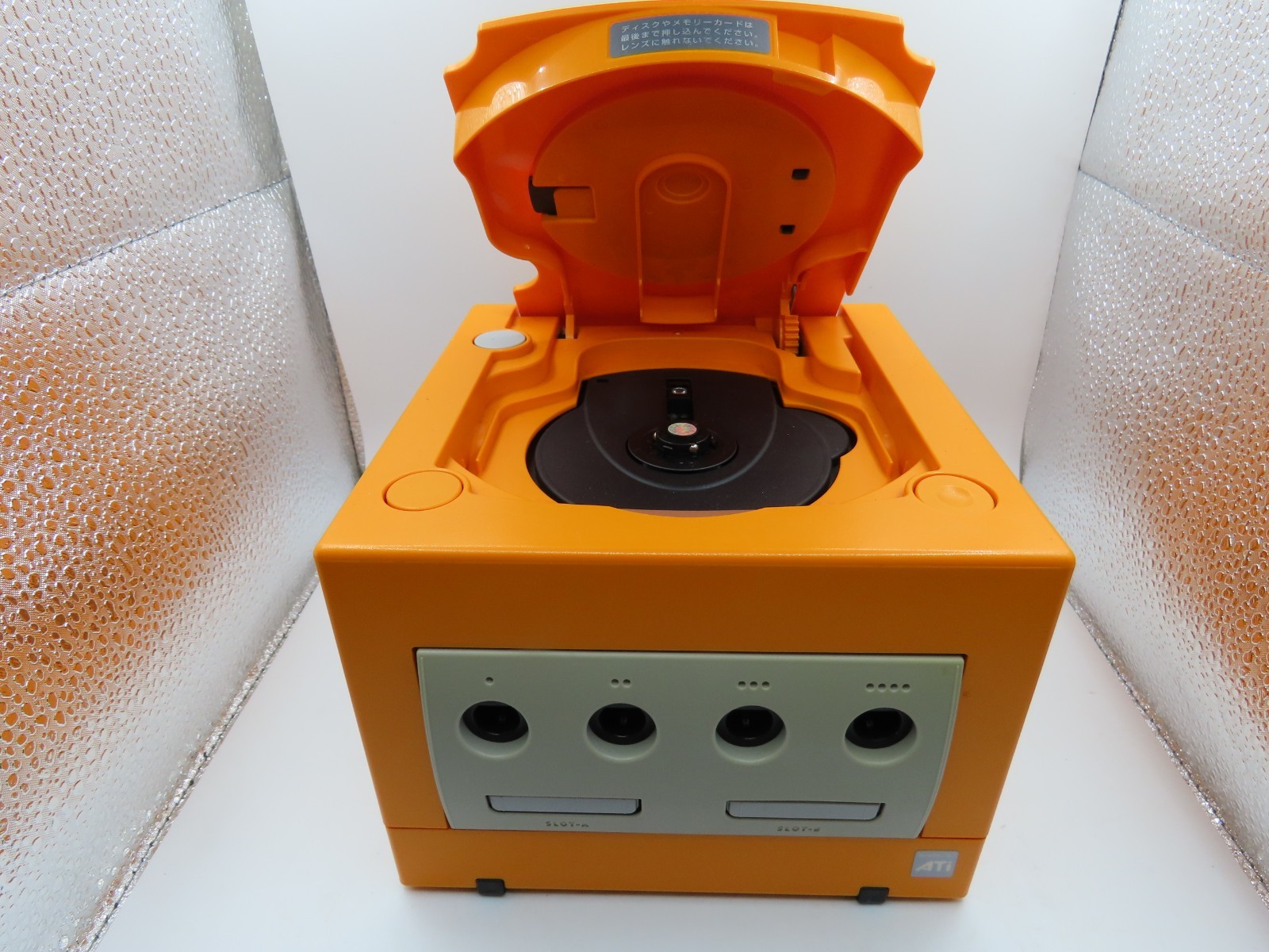 Nintendo GameCube Console CIB Orange Spice RECAPPED, NEAR MINT SHELL, USA REGION