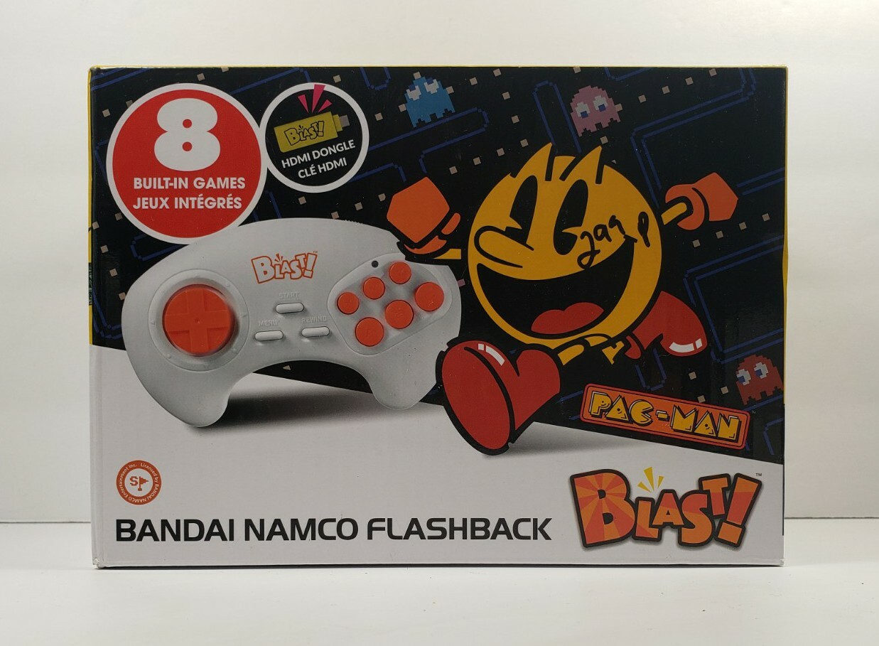 Atari Flashback Blast Bandai Namco Flashback 8 Games HDMI Dongle Pac-Man