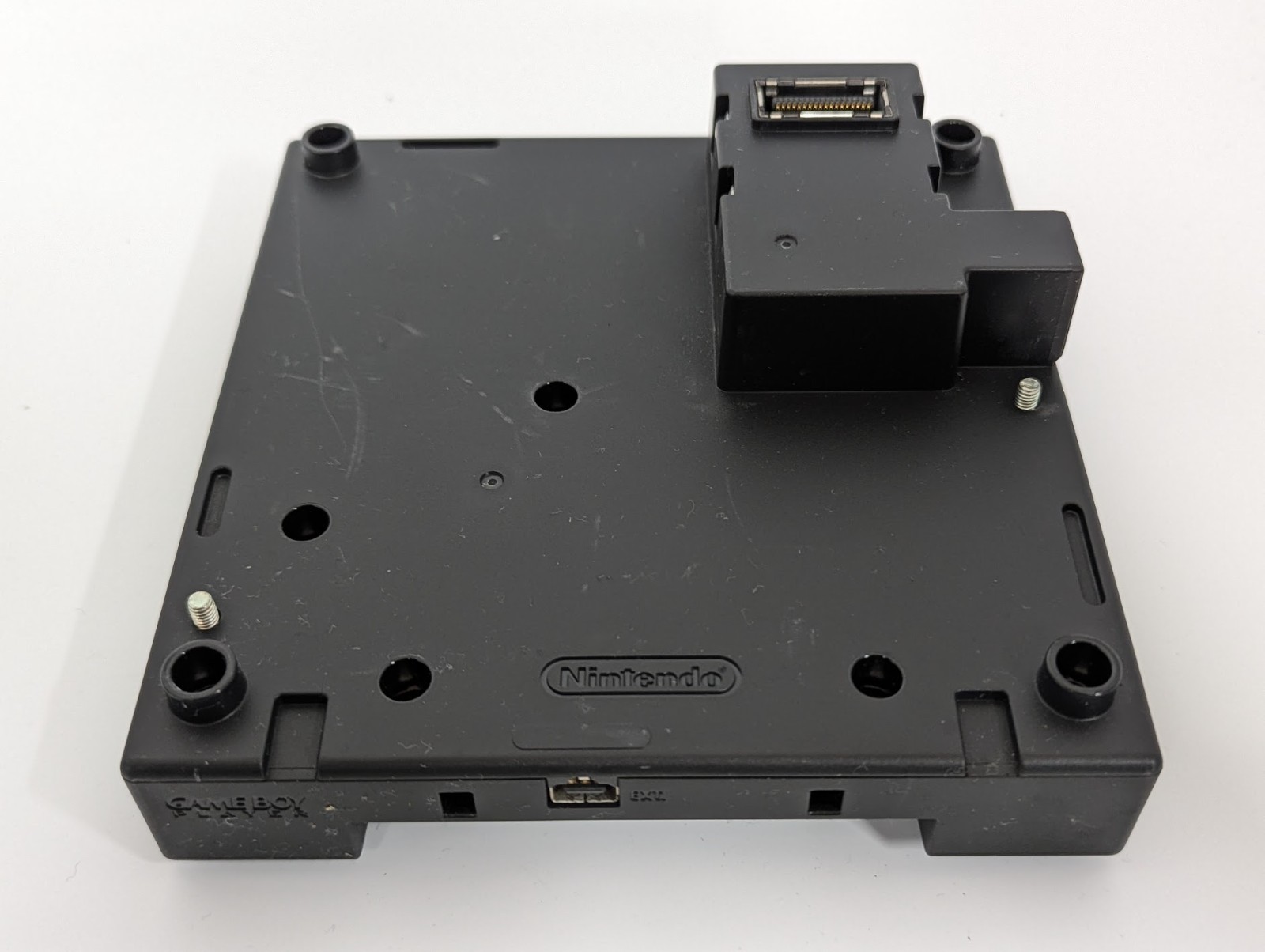 Z563 Nintendo GameCube Gameboy Player Black DOL-017 JAPAN GC GB Working