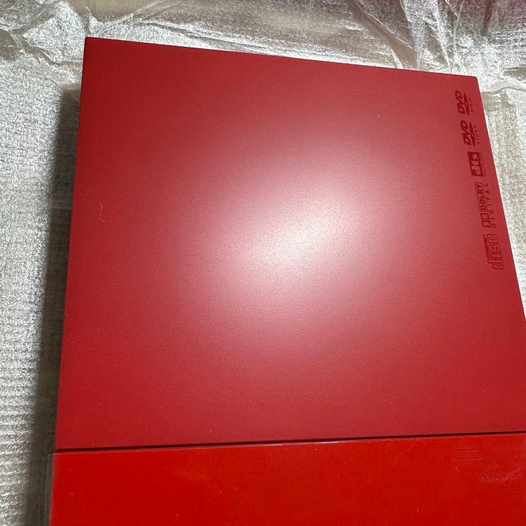 Sony PS2 SCPH-90000CR Cinnabar Red Console from Japan