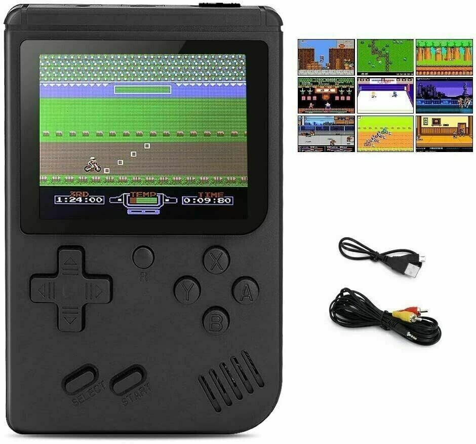 New Mini Retro Video Game Console 500 Games Portable Handheld Kids Game Console